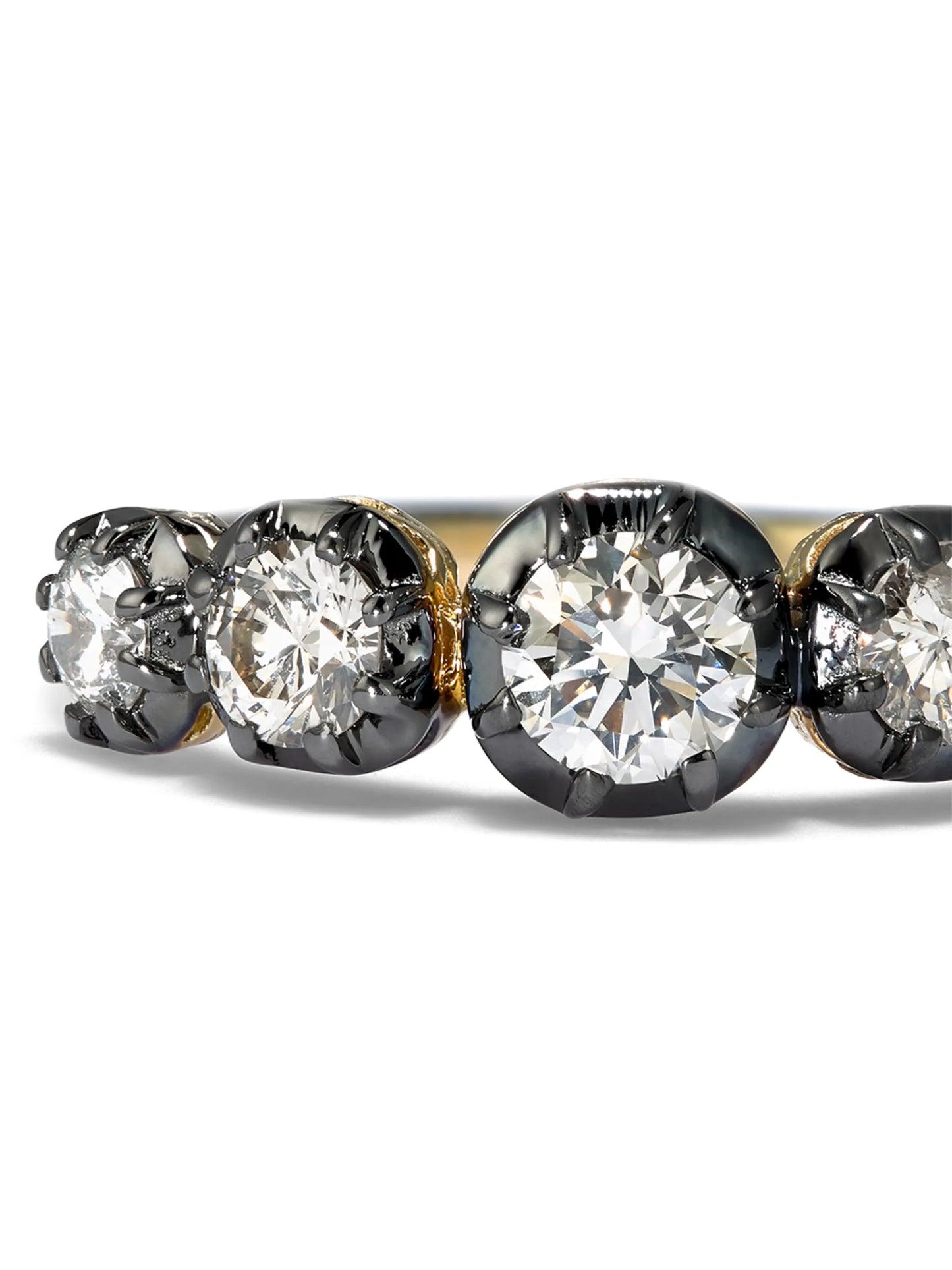 14K yellow gold Sophia ring