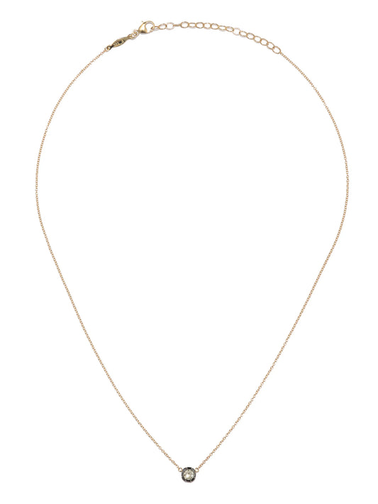 14kt yellow gold Sophia diamond necklace