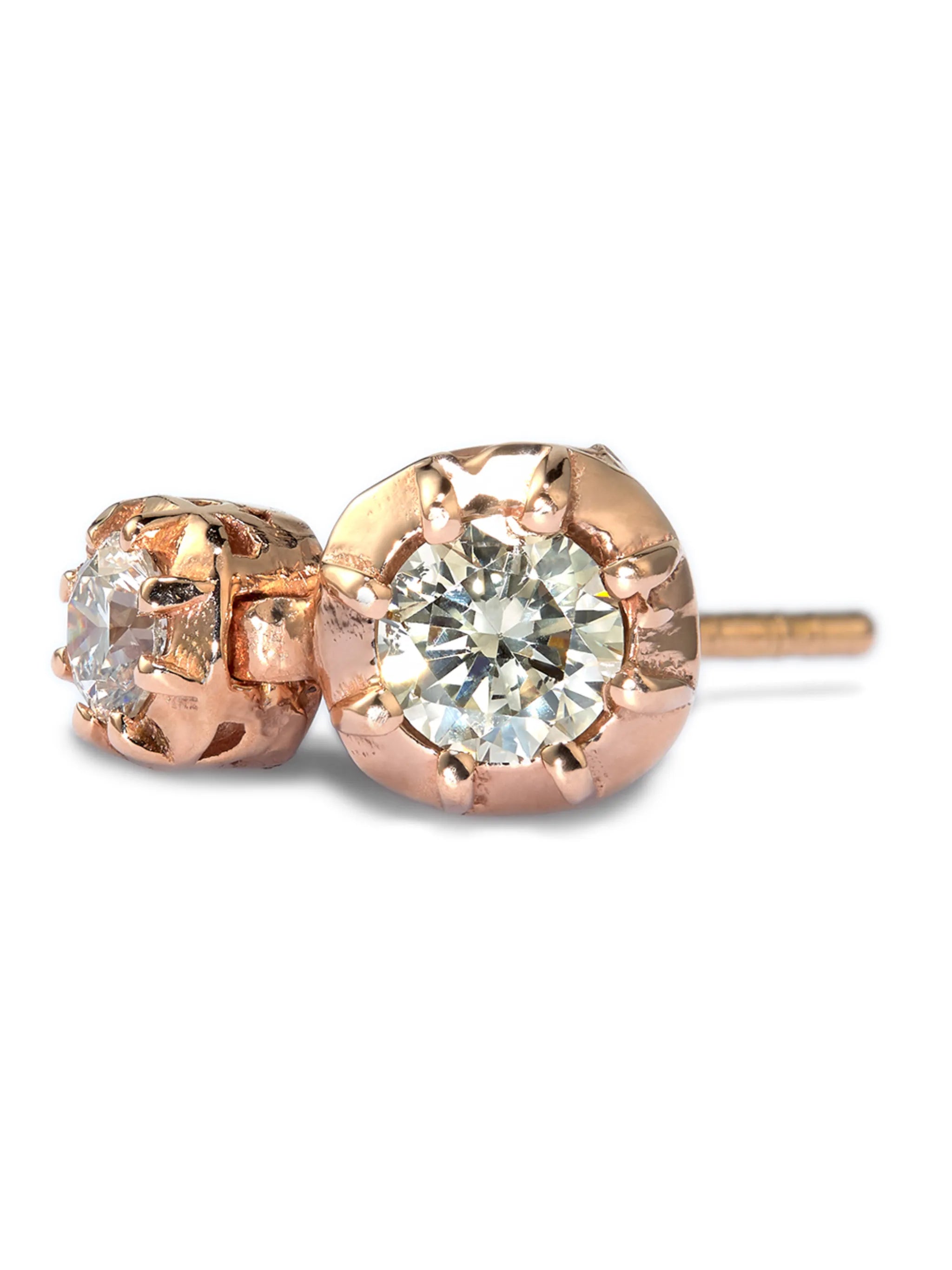 14kt rose gold Sophia single earring