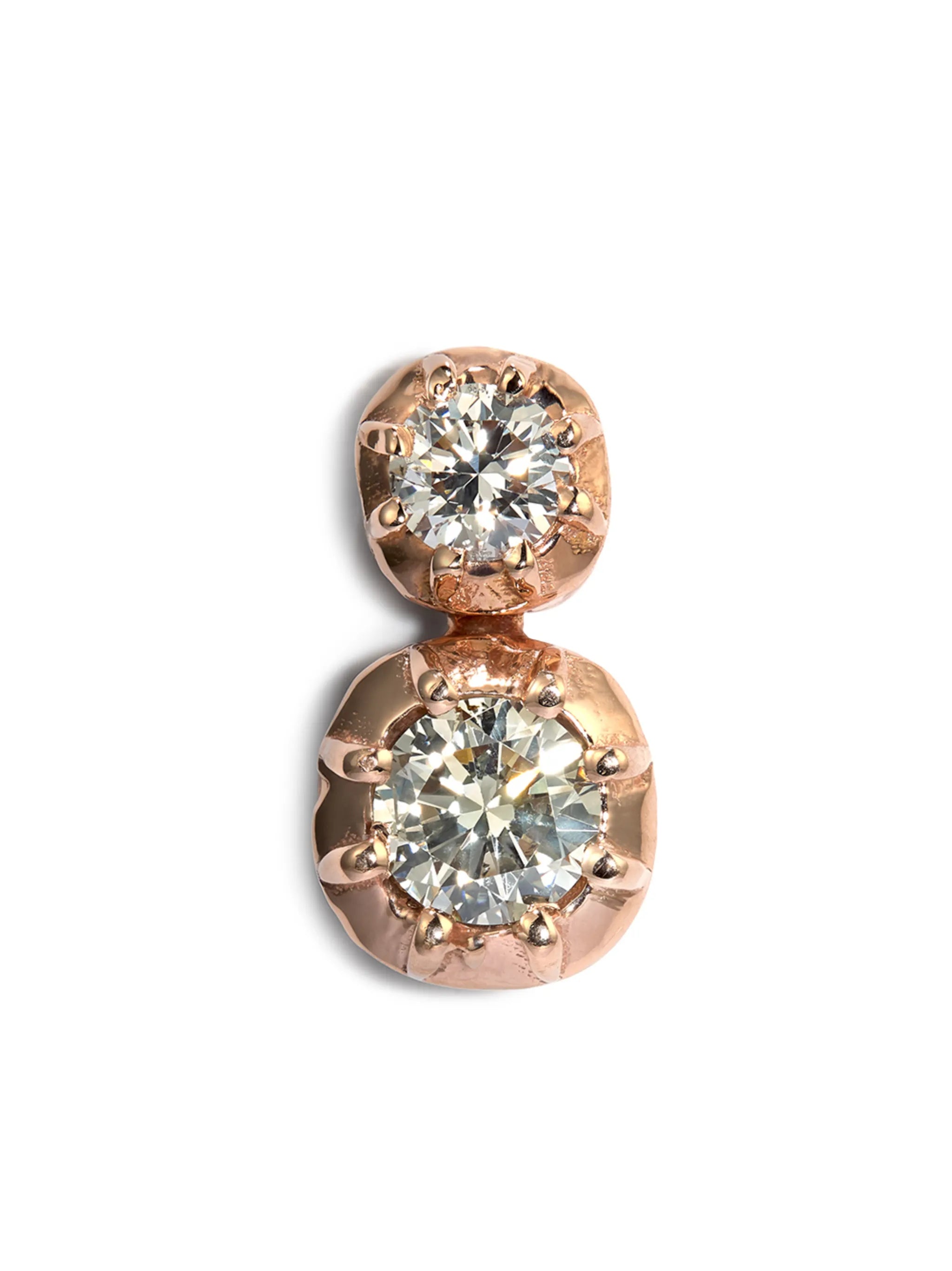 14kt rose gold Sophia single earring