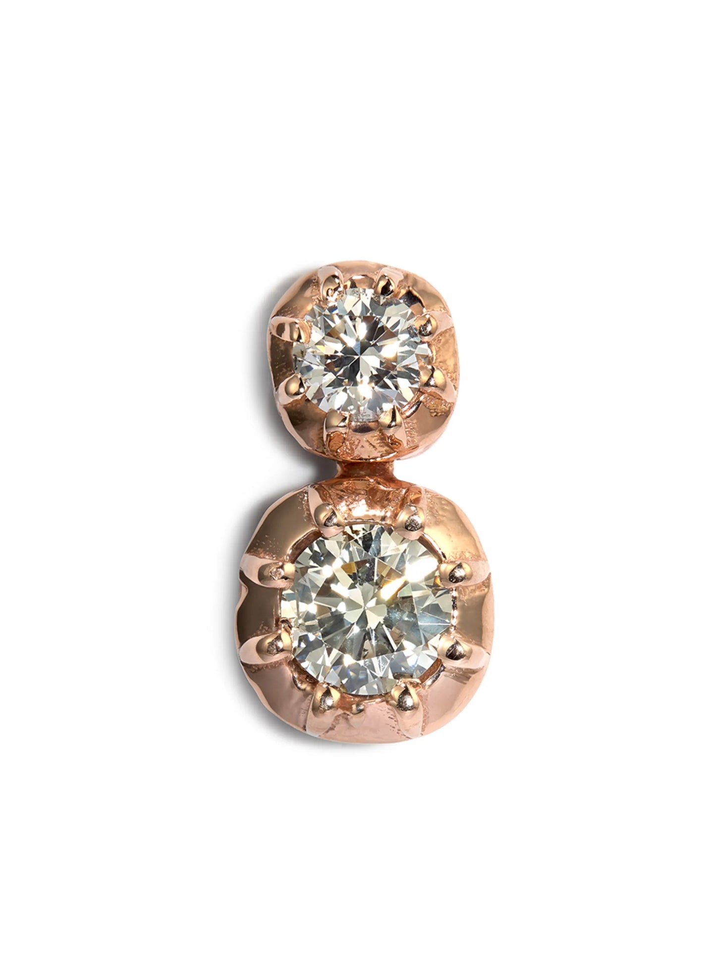 14kt rose gold Sophia single earring