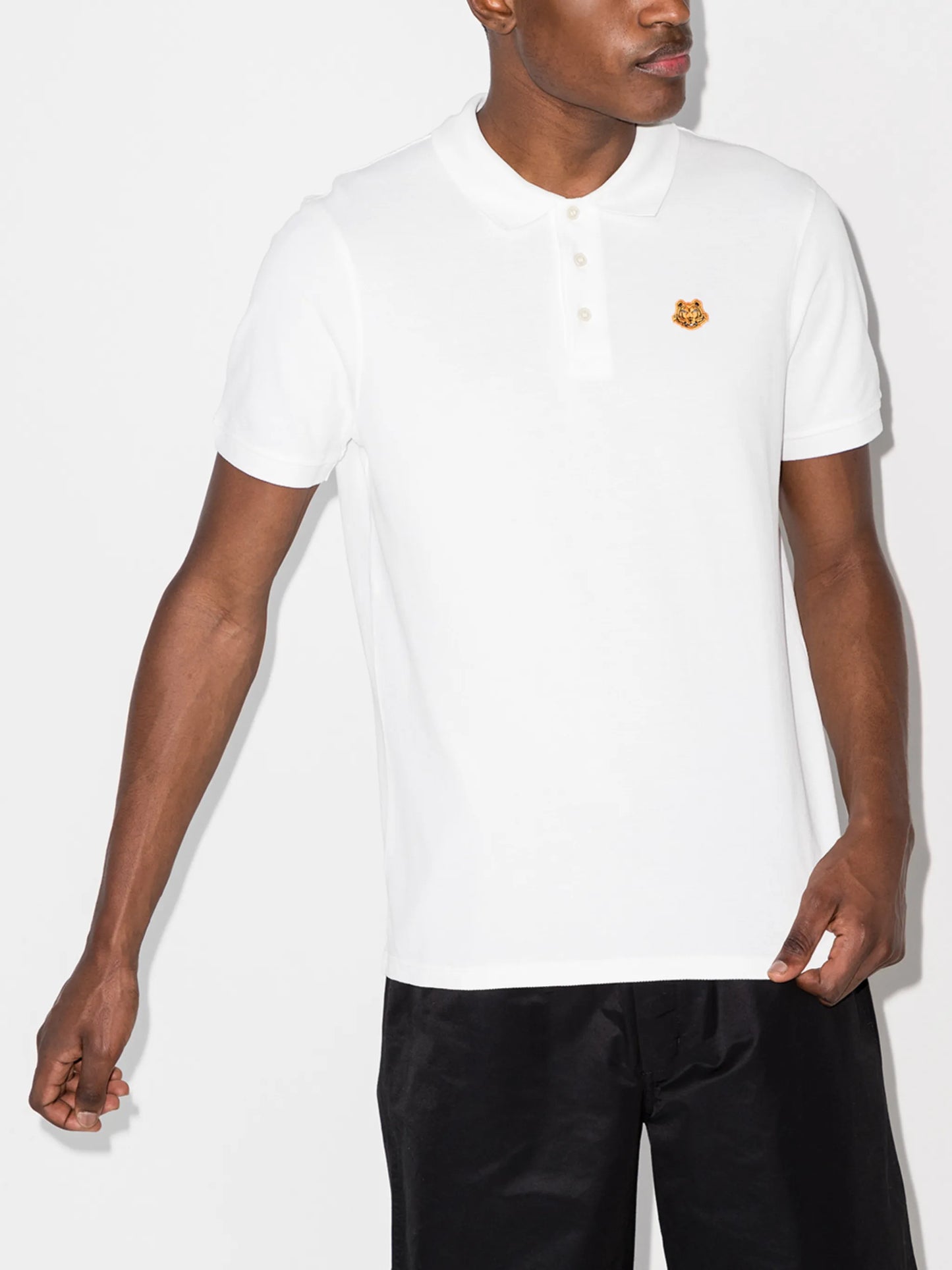 Tiger Crest short-sleeve polo shirt