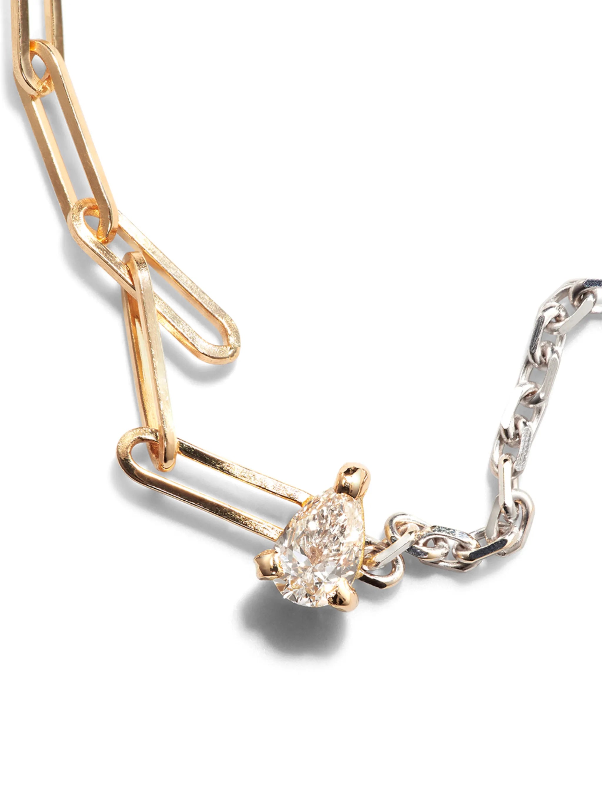 18kt gold Solitaire Diamant bracelet