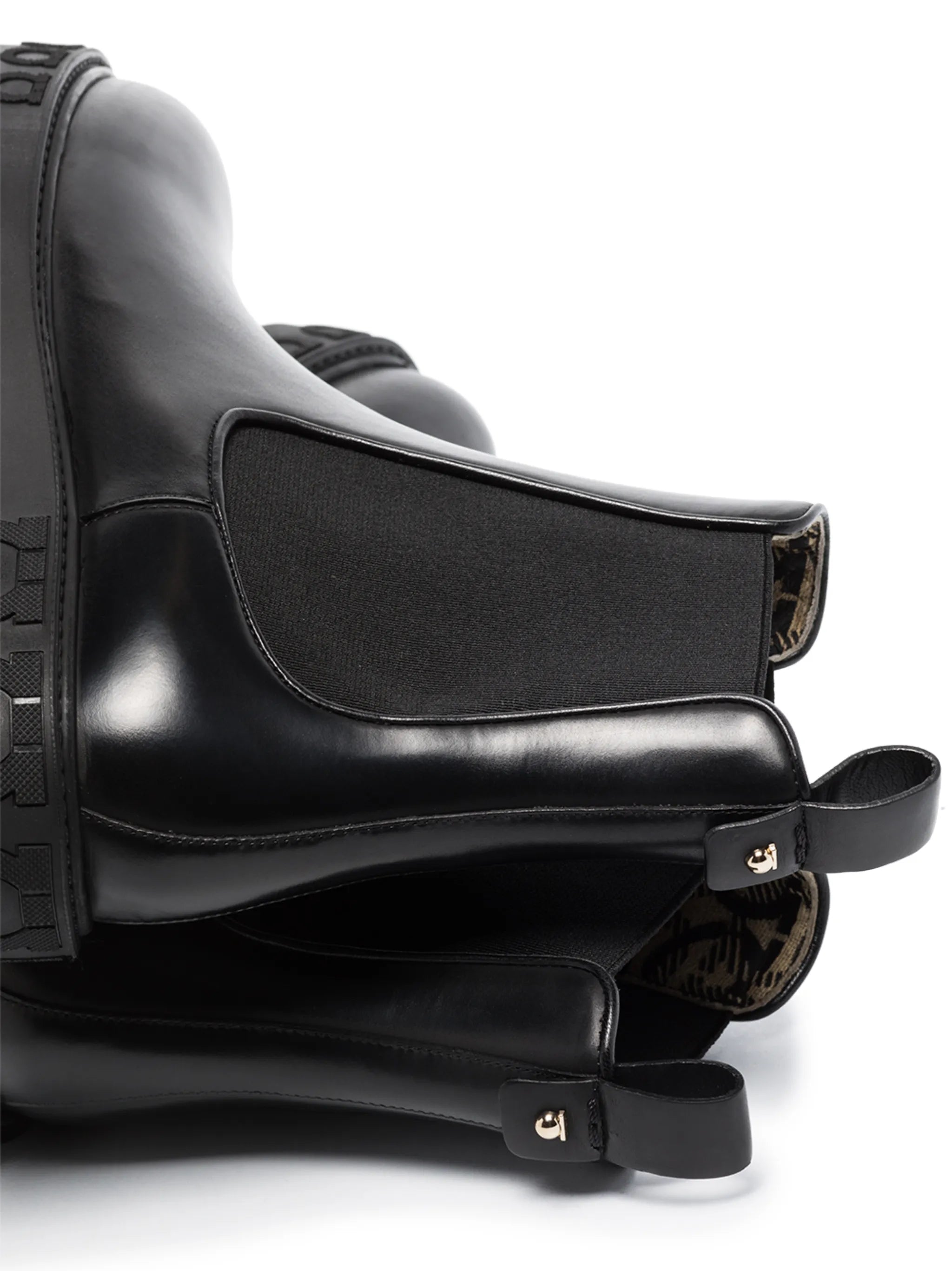 Gancini logo-detail Chelsea boots