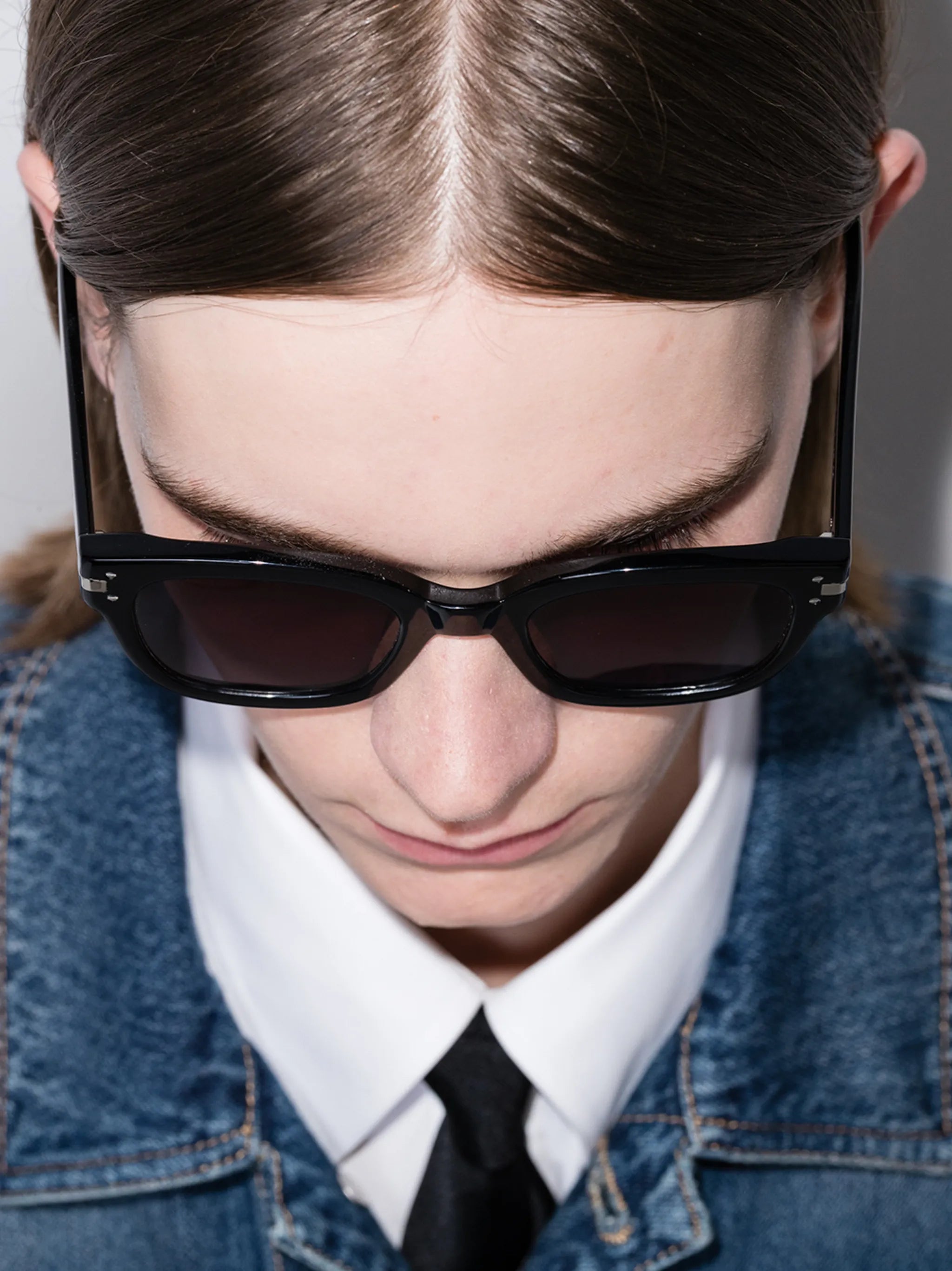 square-frame sunglasses
