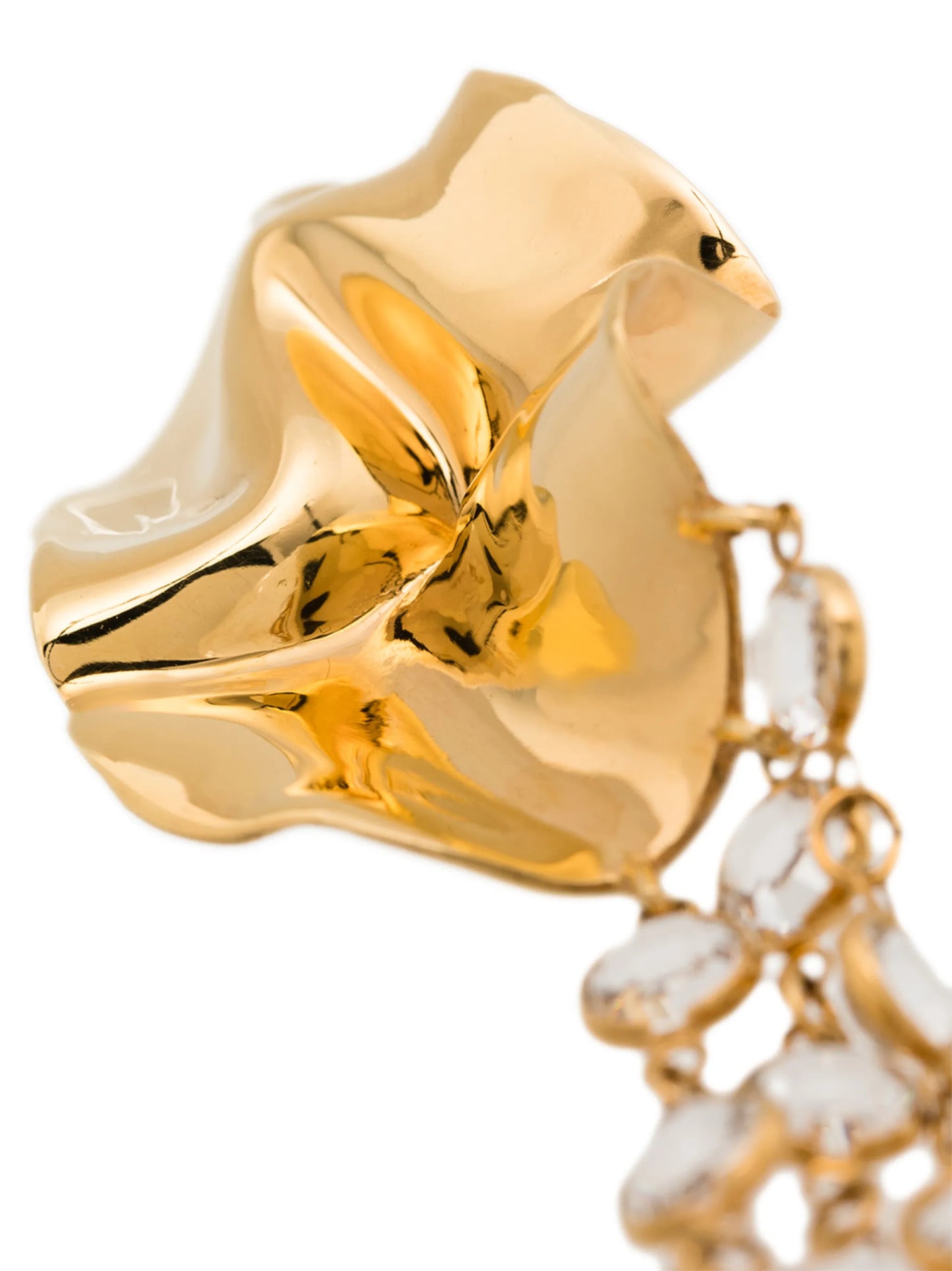 Swarovski crystal drop statement earrings
