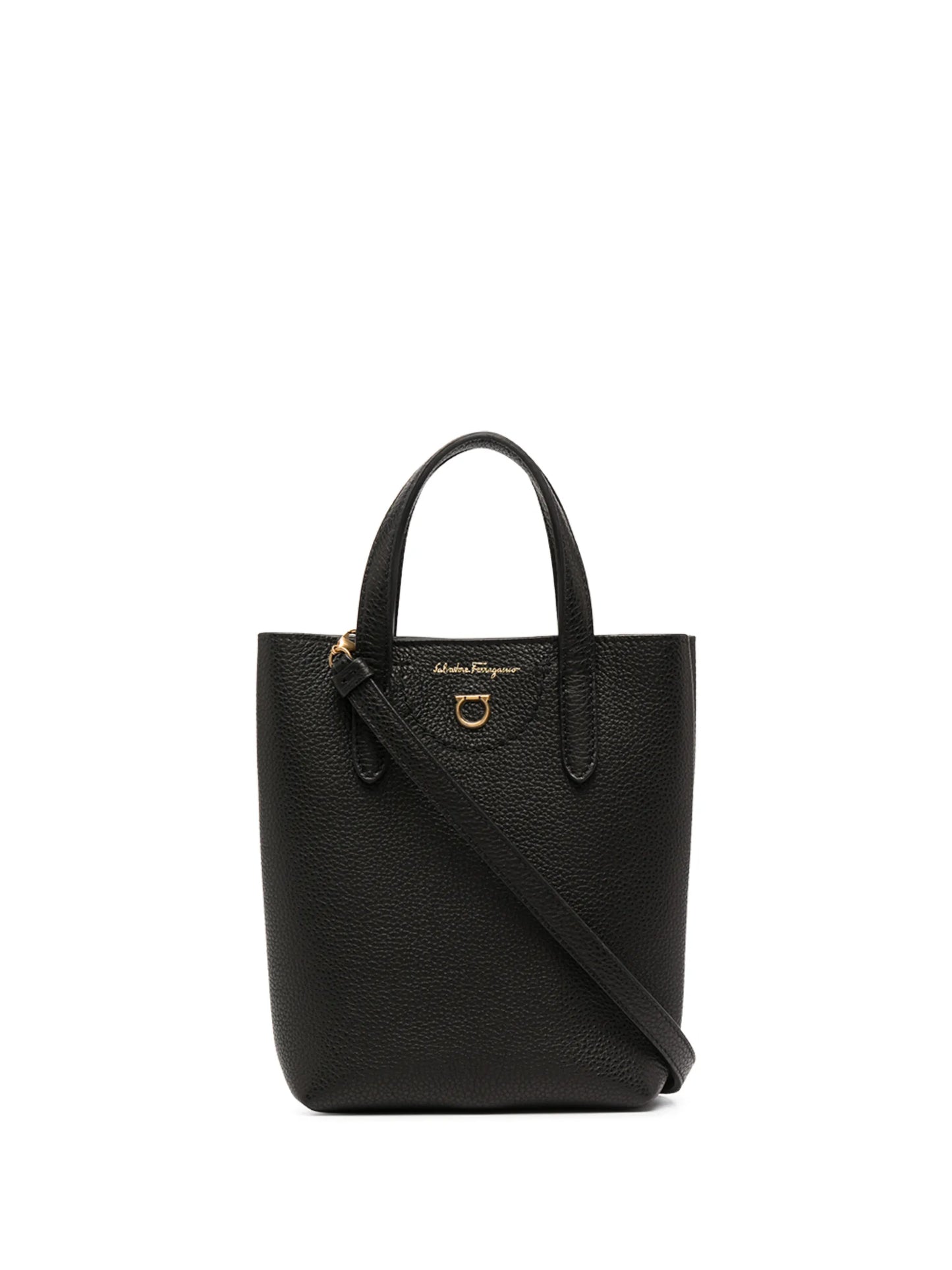 mini leather tote bag