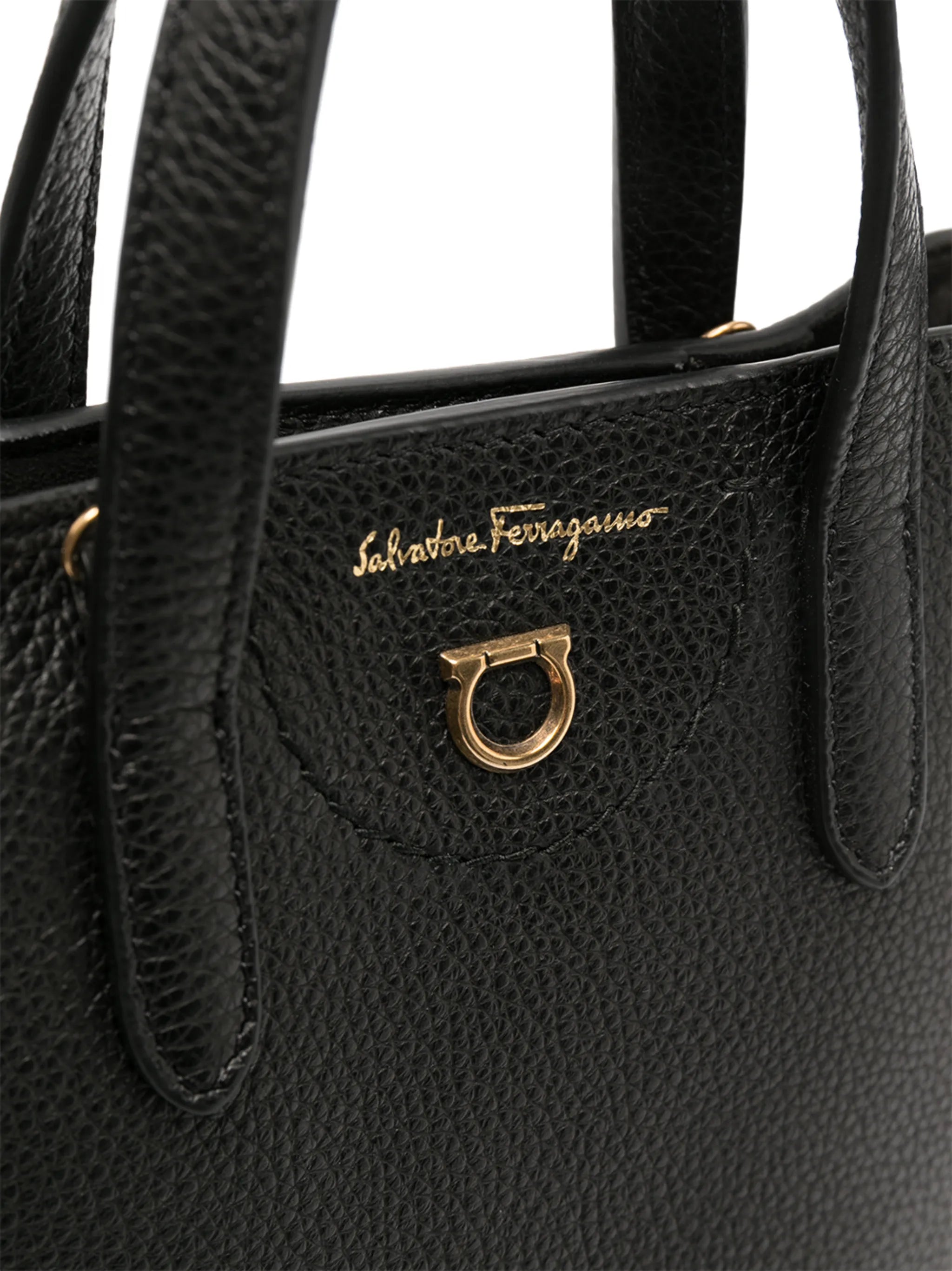 mini leather tote bag
