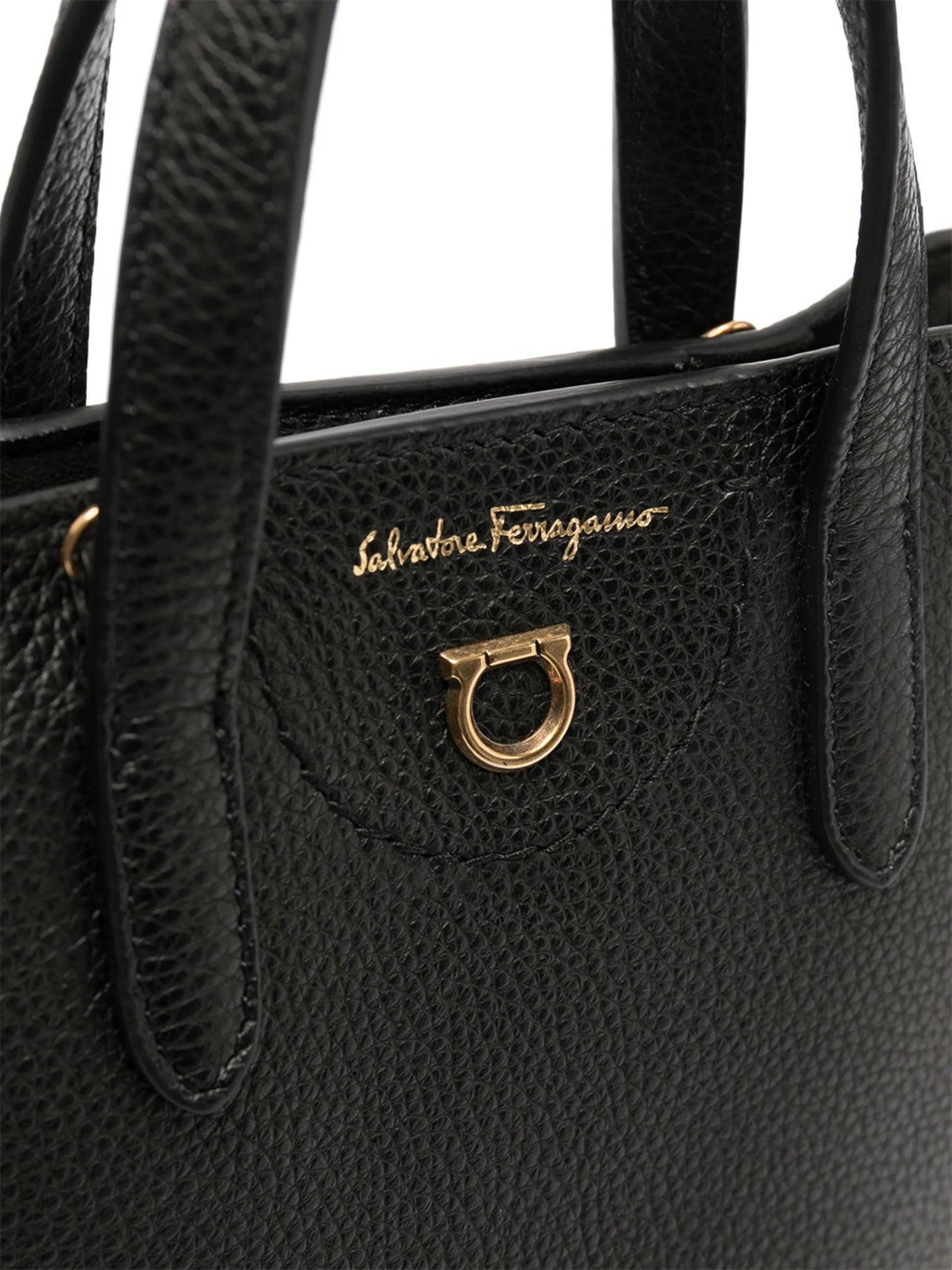 mini leather tote bag