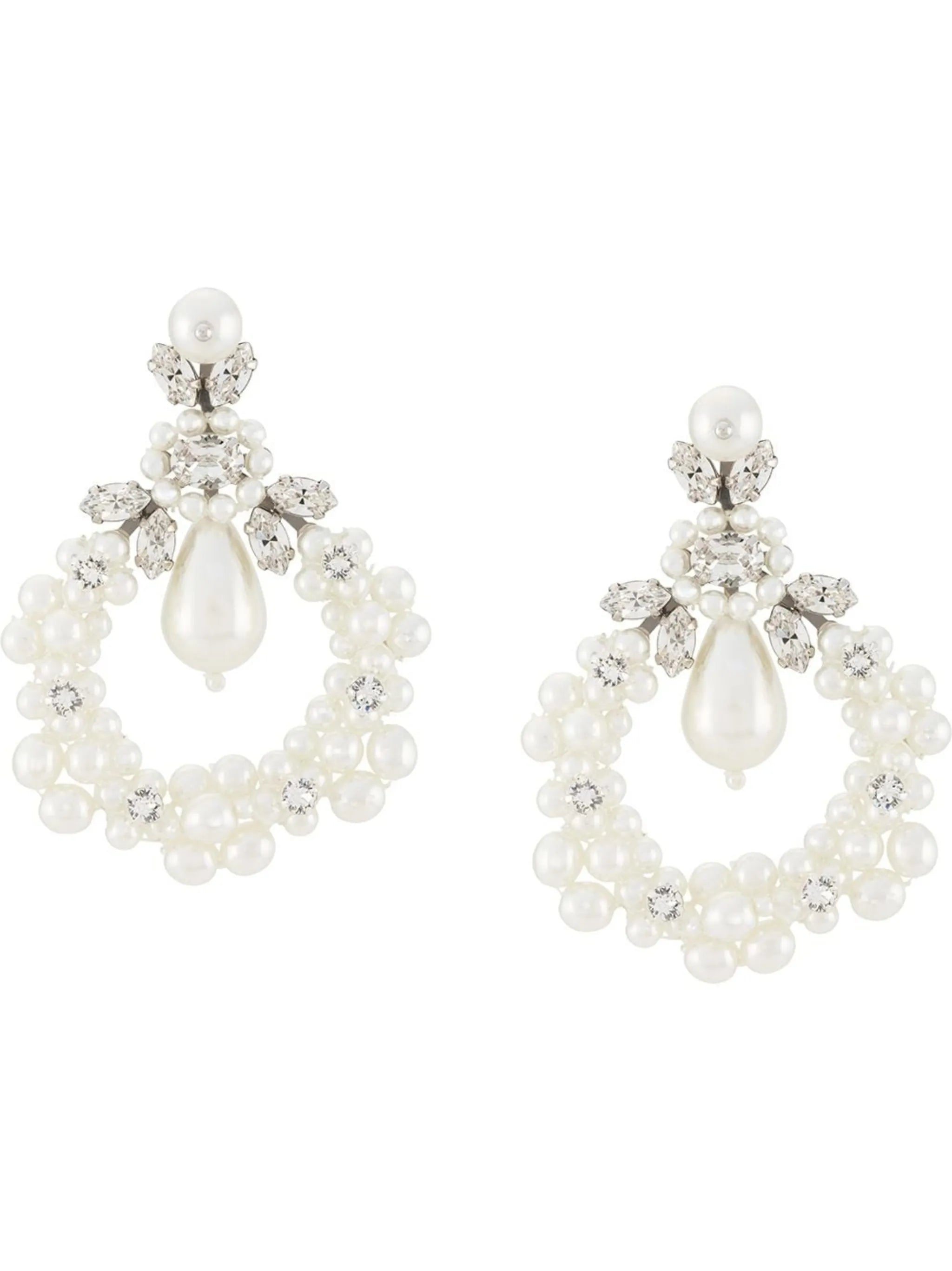 drop loop earrings
