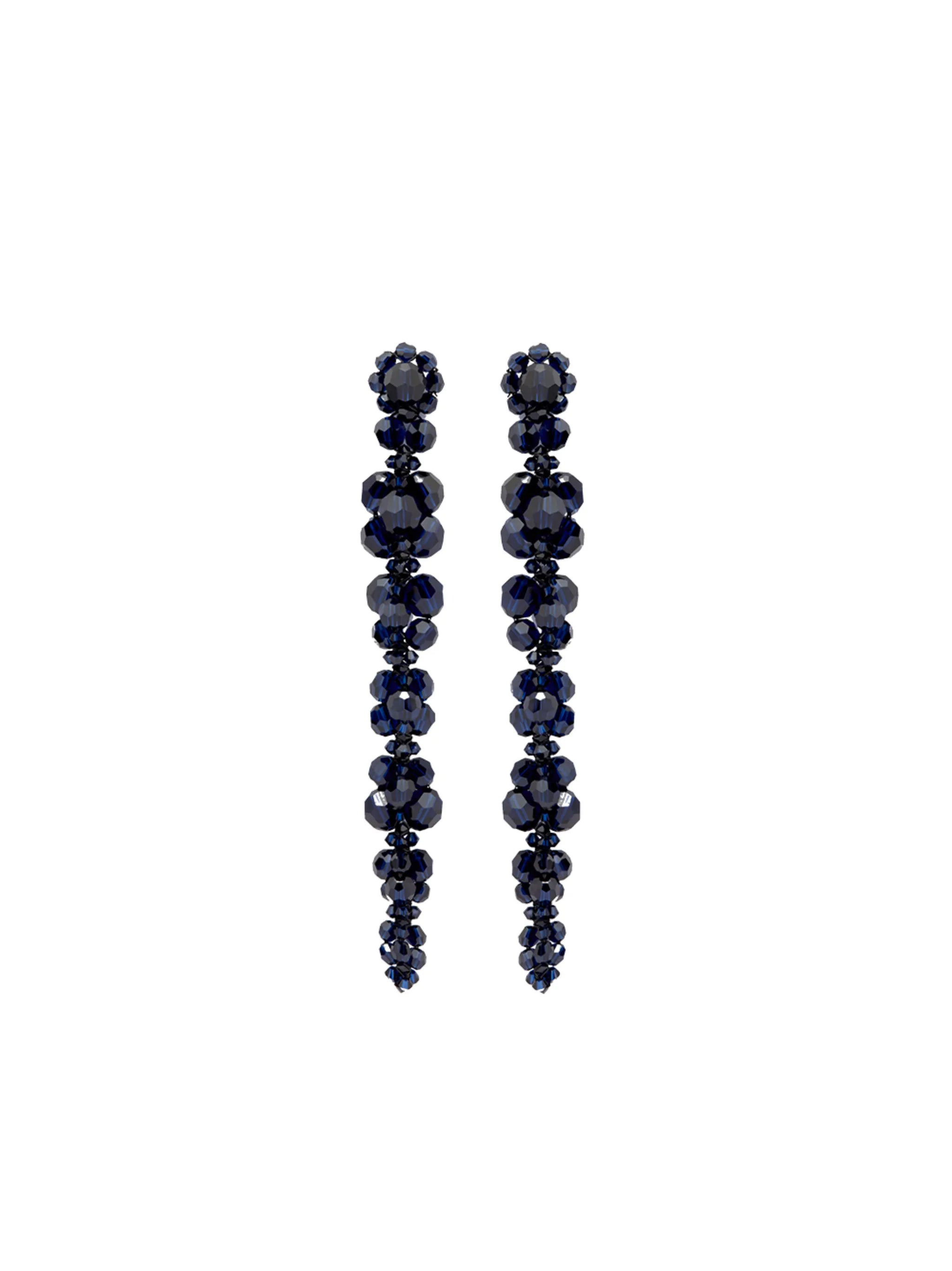 crystal drop earrings