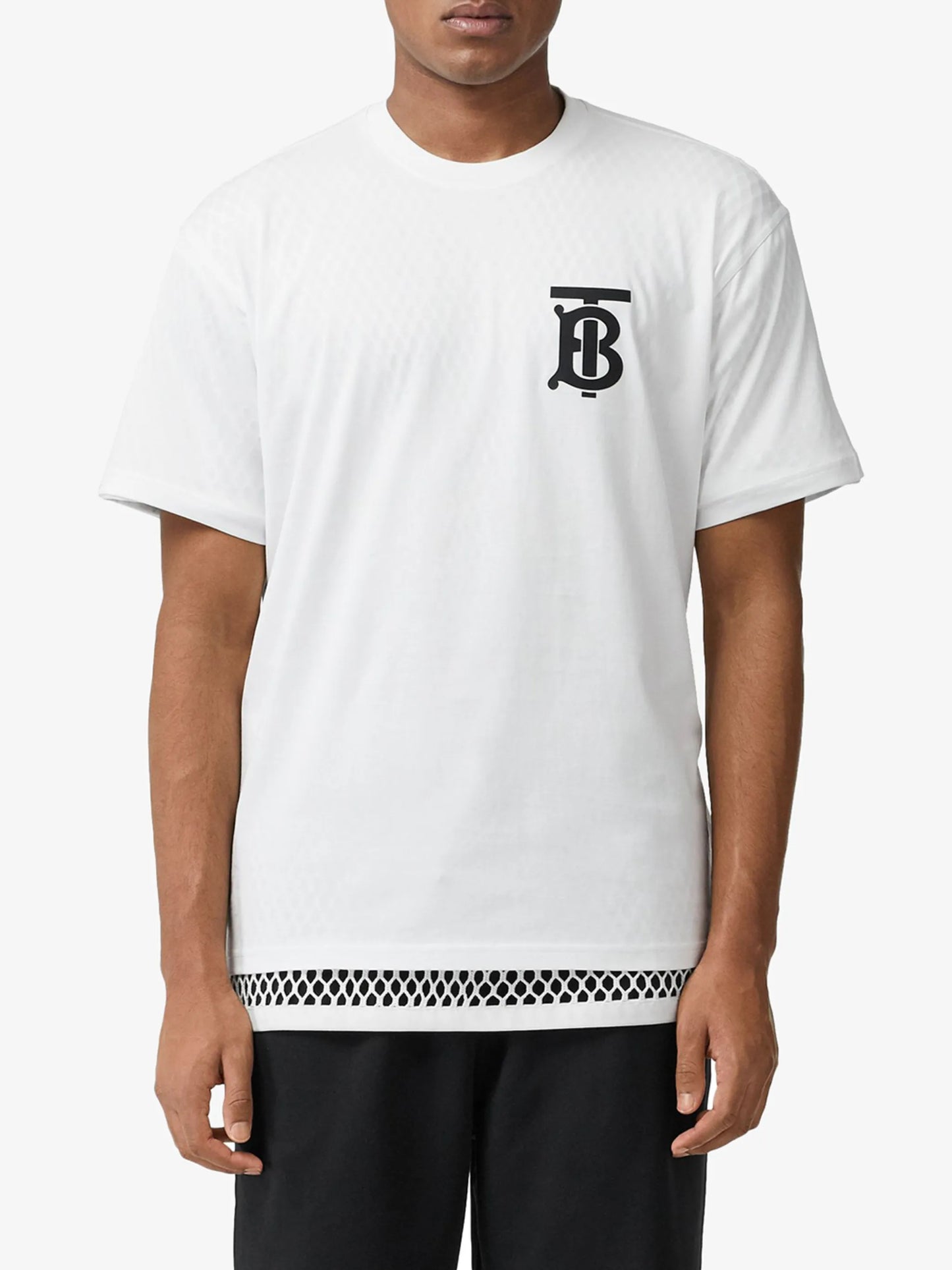 oversized monogram motif T-shirt