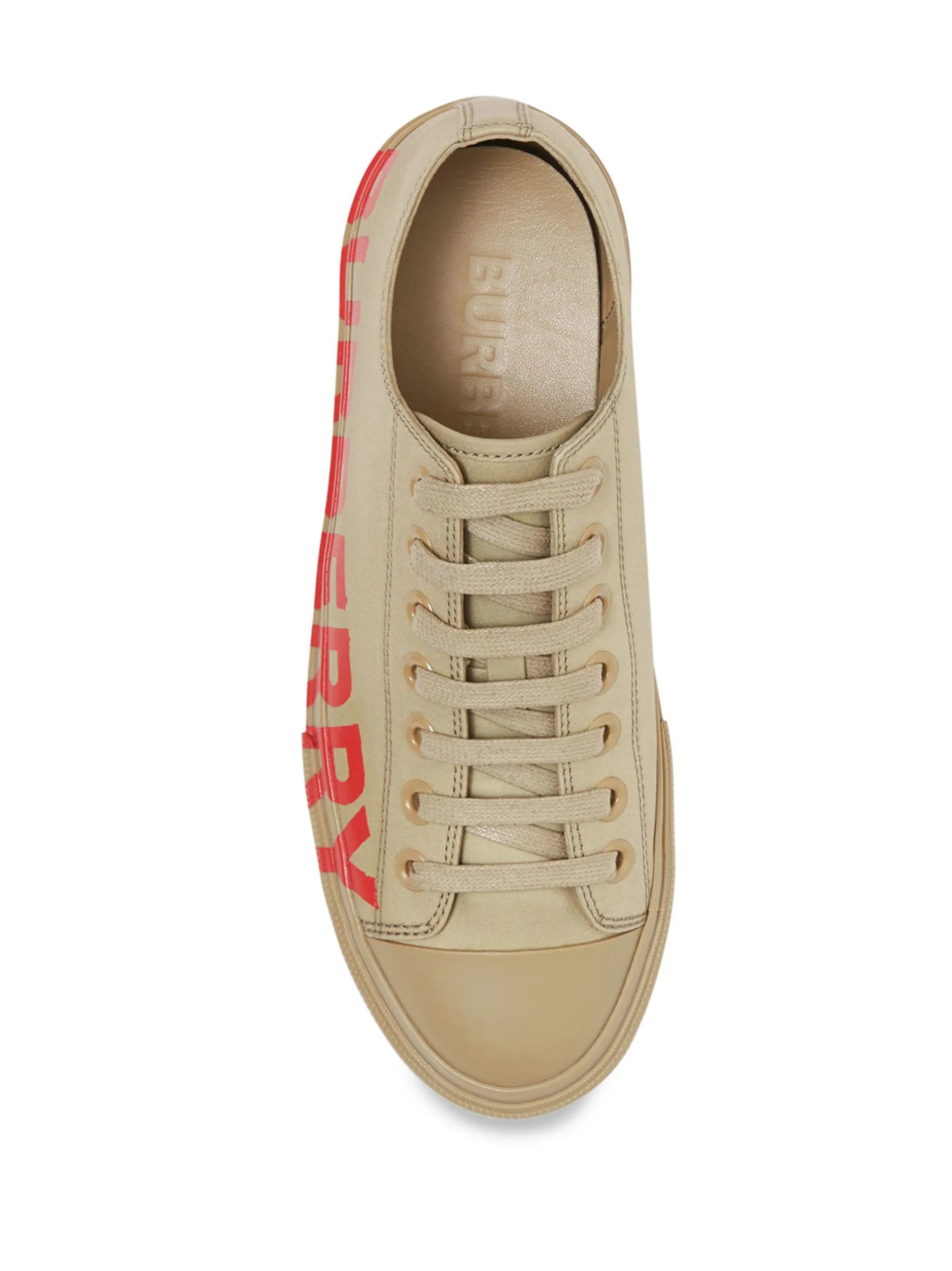 logo-print low-top sneakers