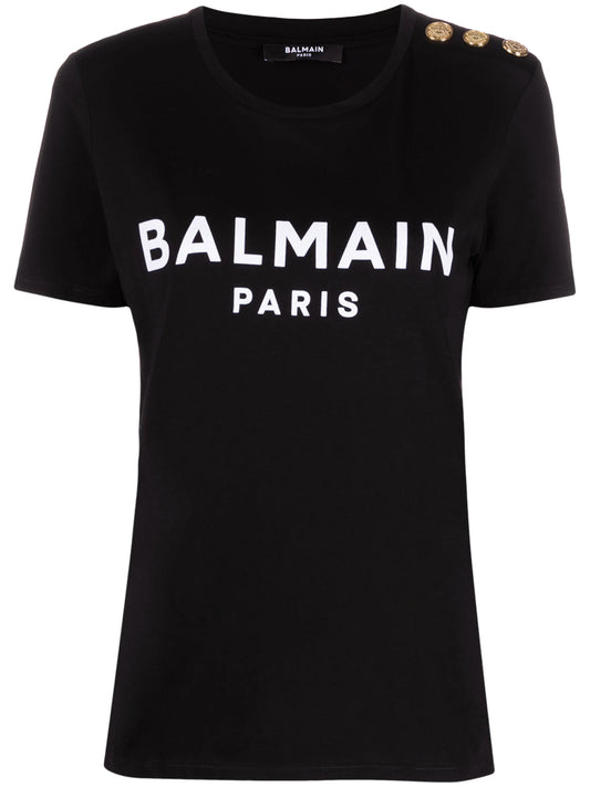 logo-print T-shirt