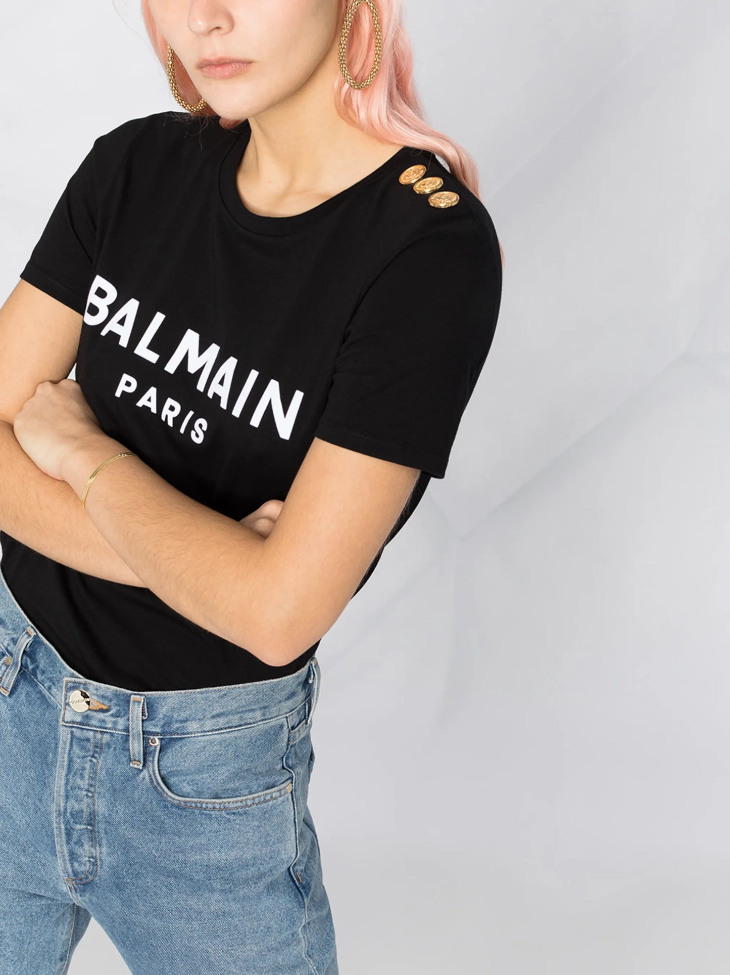 logo-print T-shirt