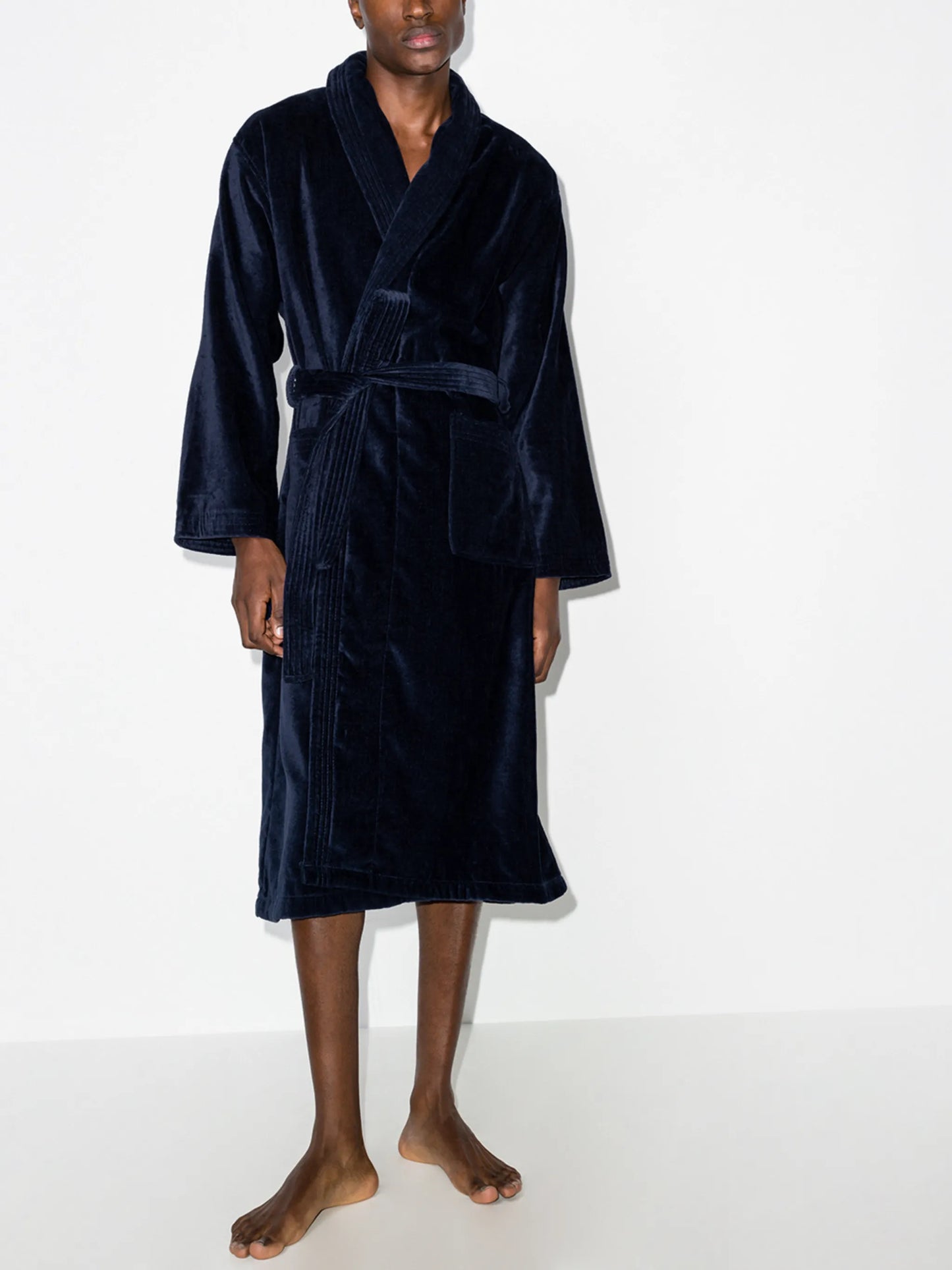 Triton velour towelling robe
