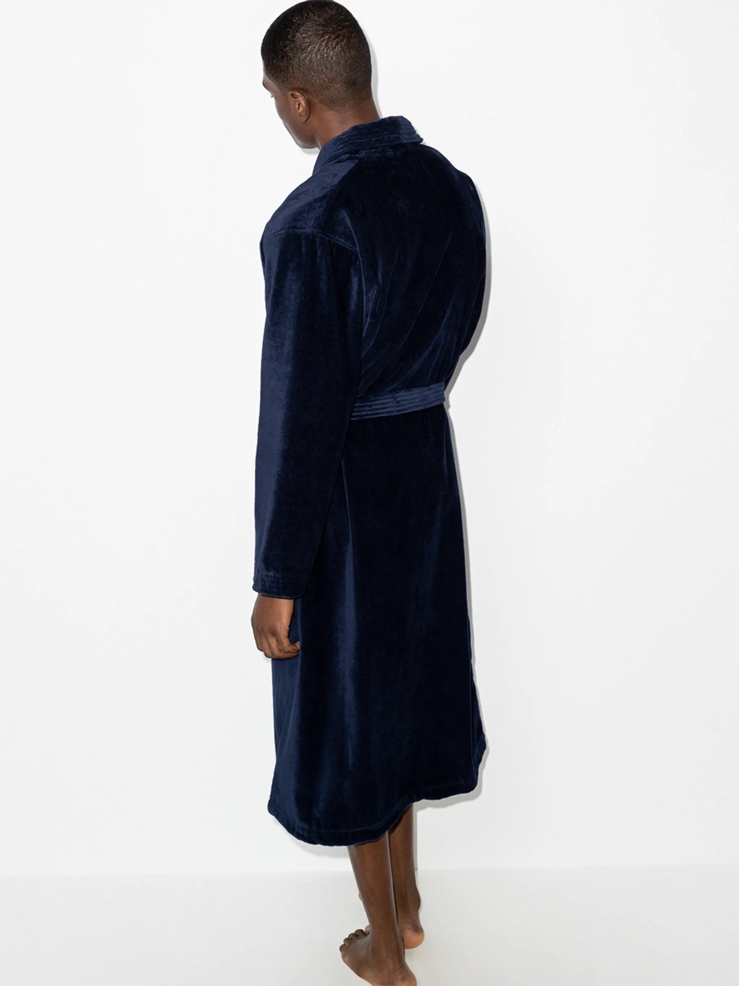 Triton velour towelling robe
