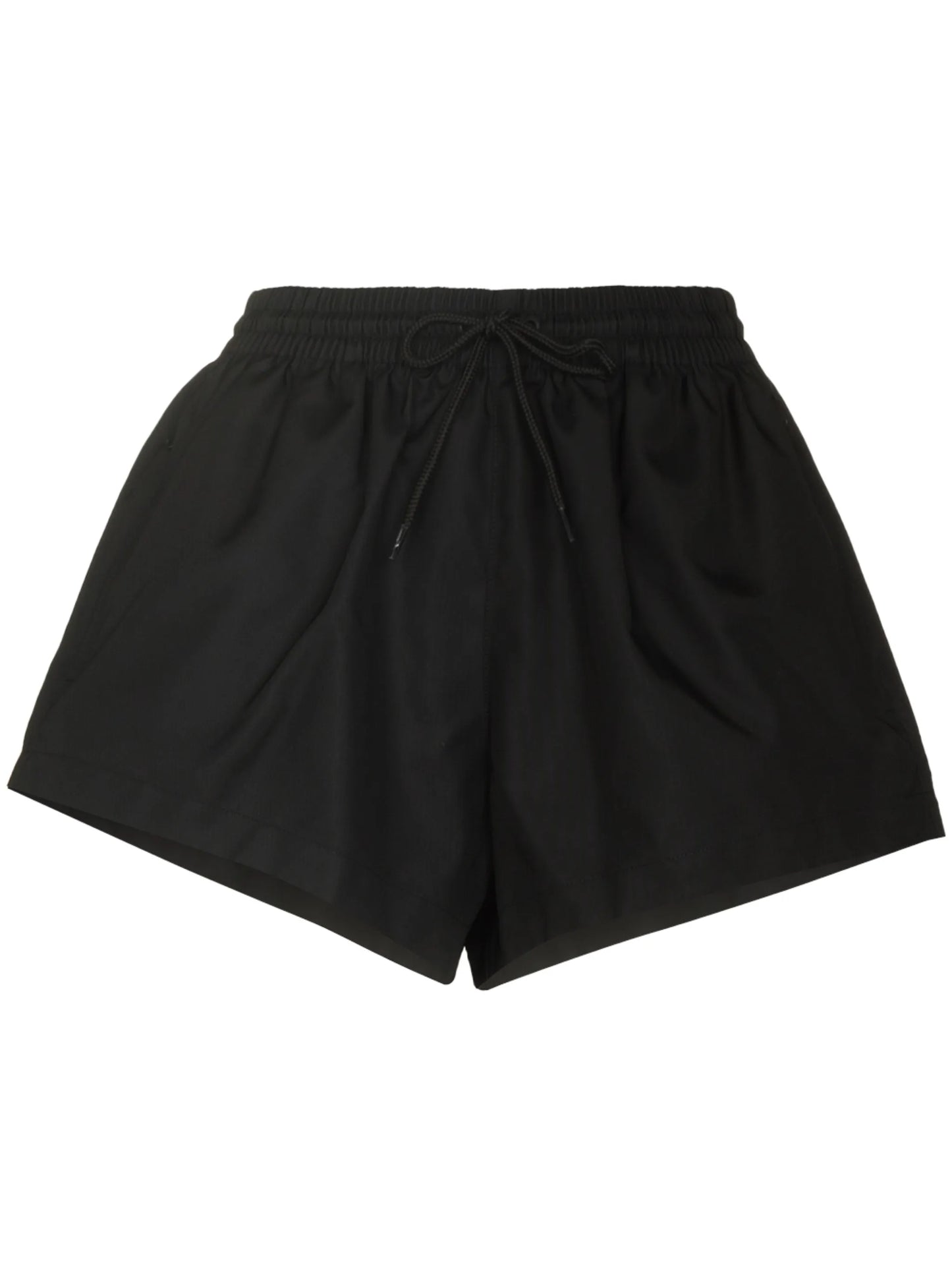 Spray drawstring-waist shorts