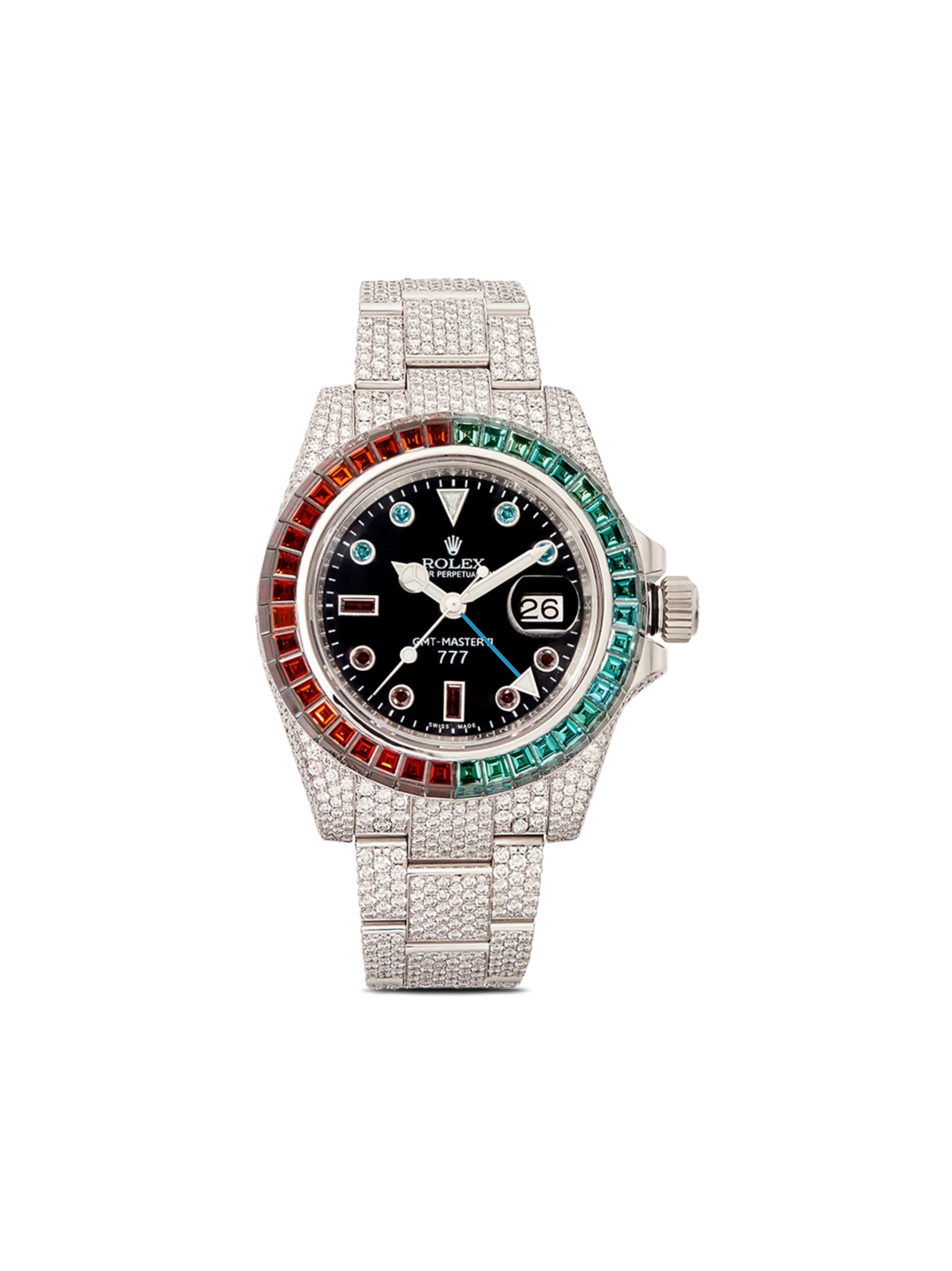 customised Rolex GMT Master II 50 Year Anniversary 40mm