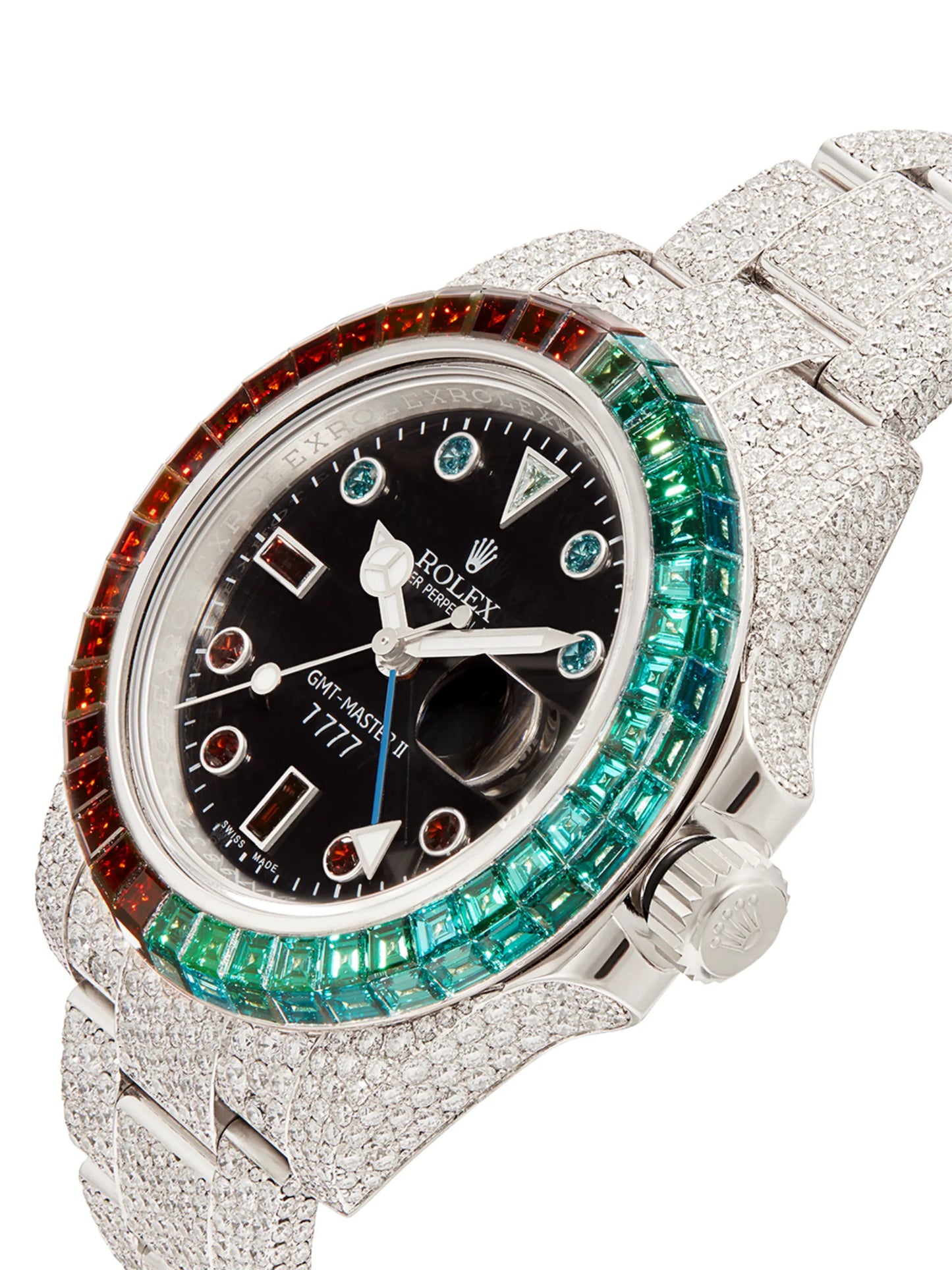 customised Rolex GMT Master II 50 Year Anniversary 40mm