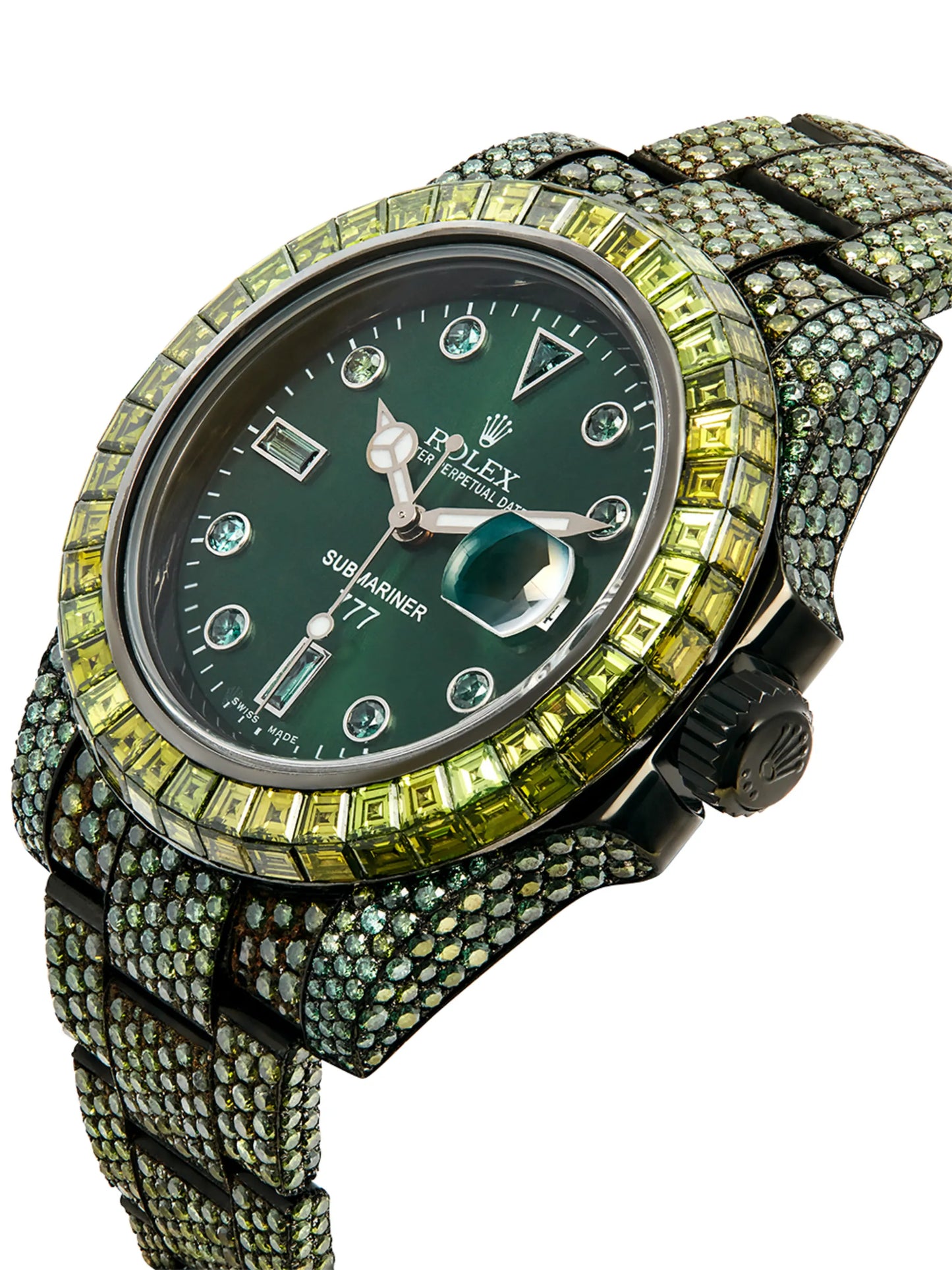 customised Rolex Submariner Hulk 40mm
