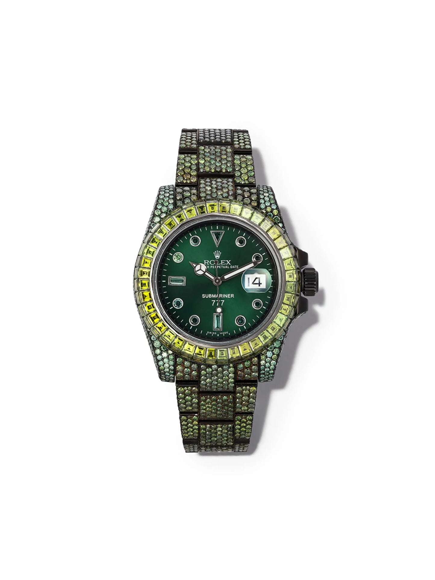 customised Rolex Submariner Hulk 40mm