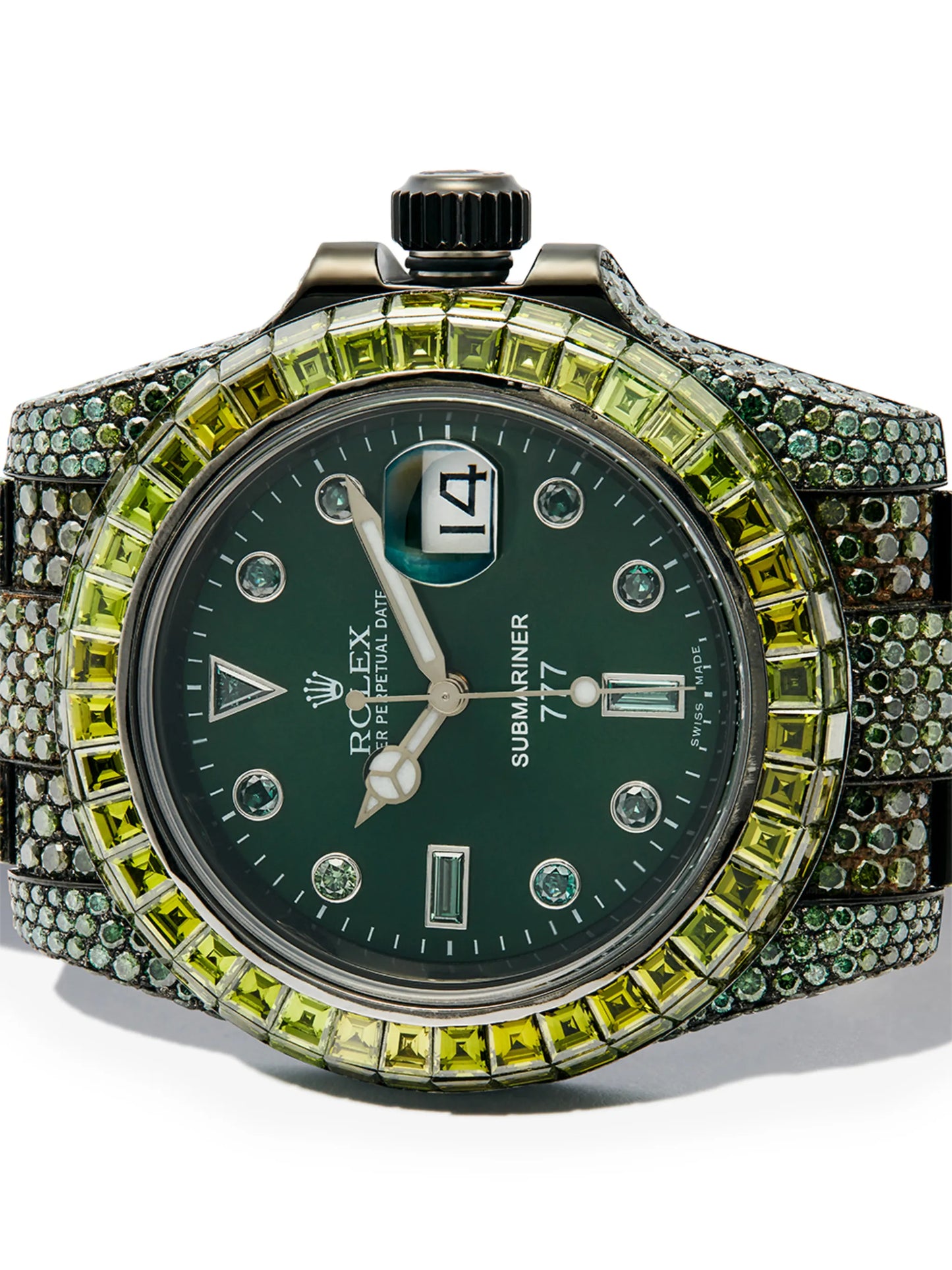 customised Rolex Submariner Hulk 40mm