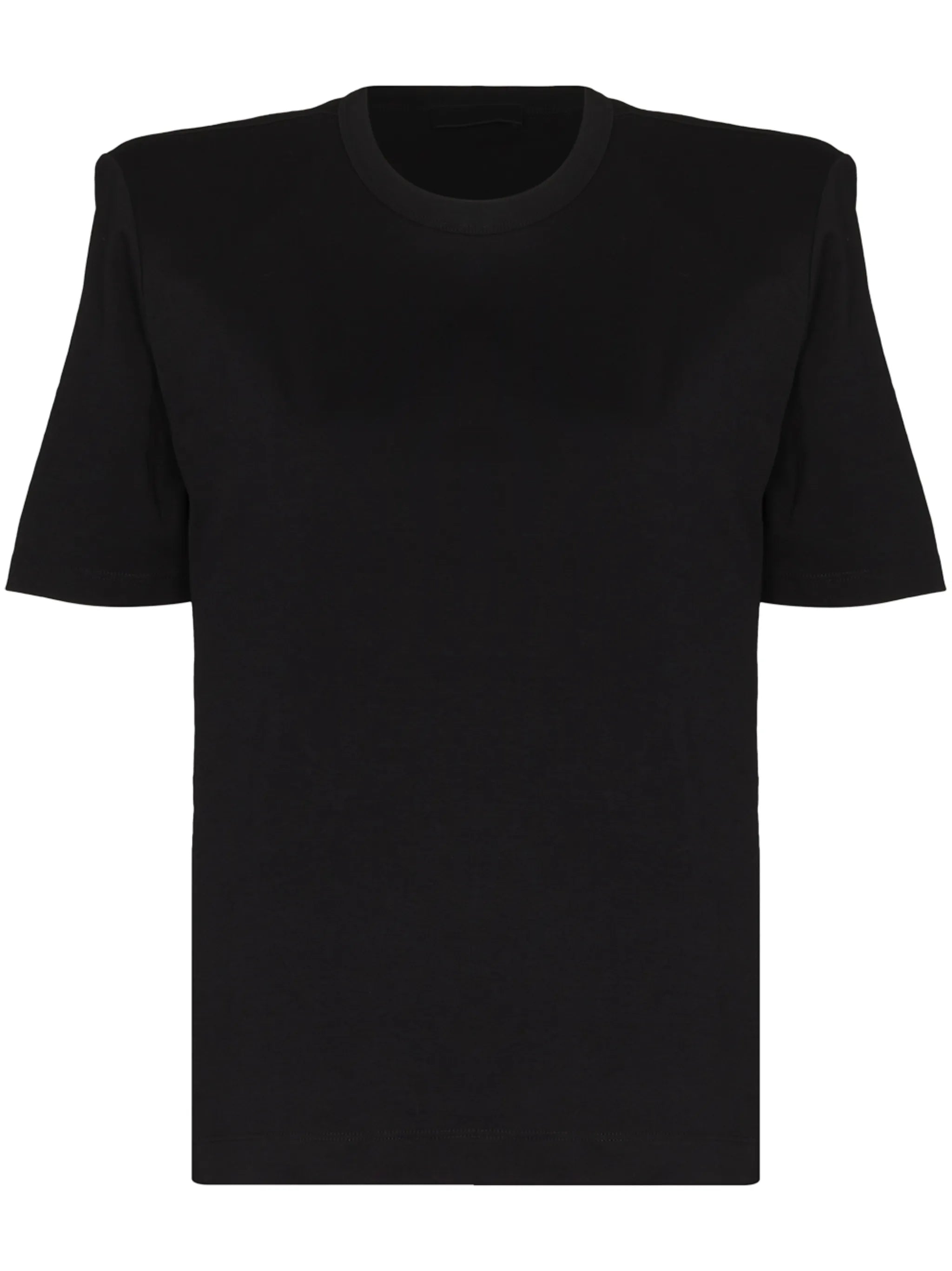 structured-shoulder T-shirt