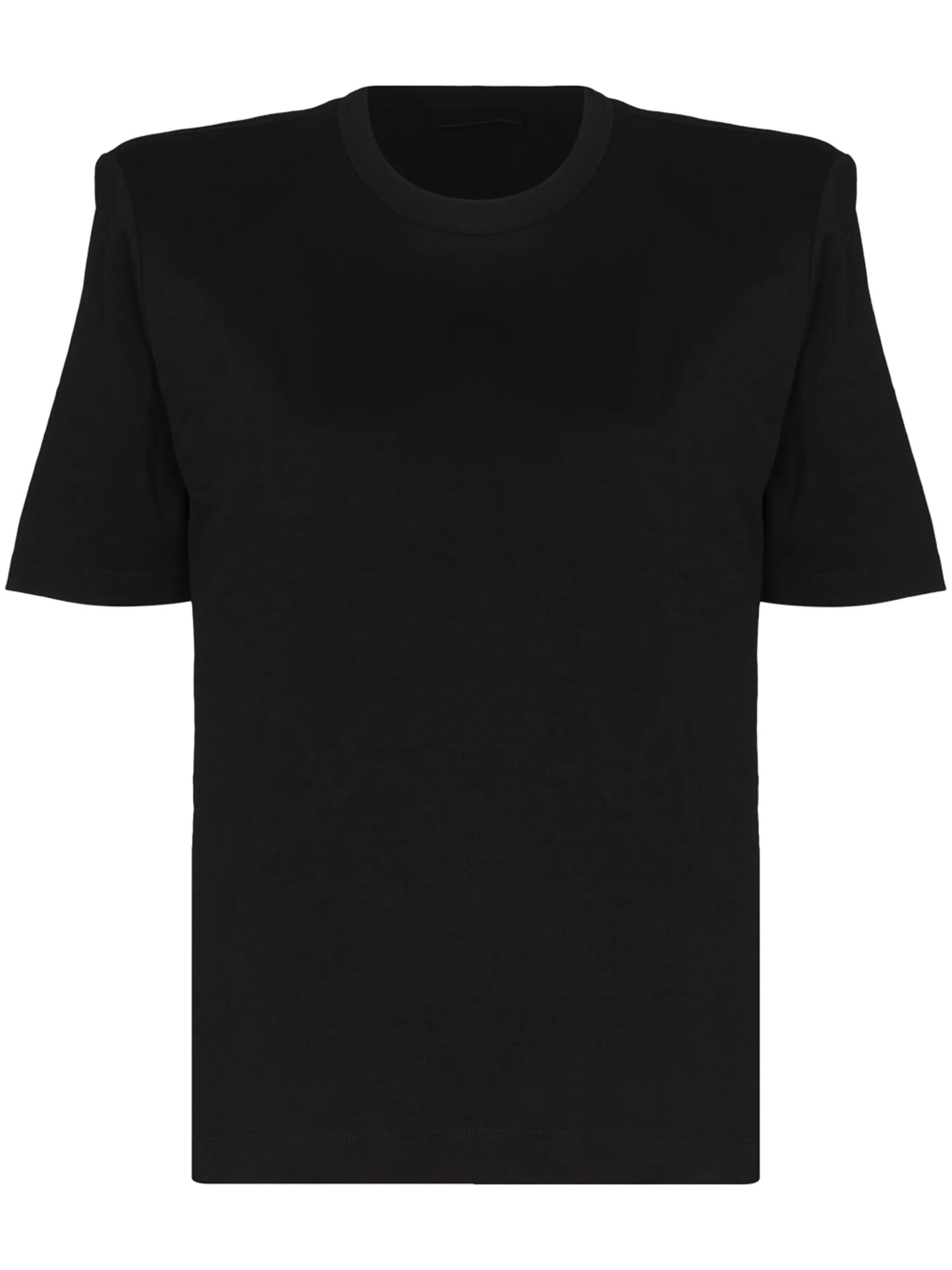 structured-shoulder T-shirt