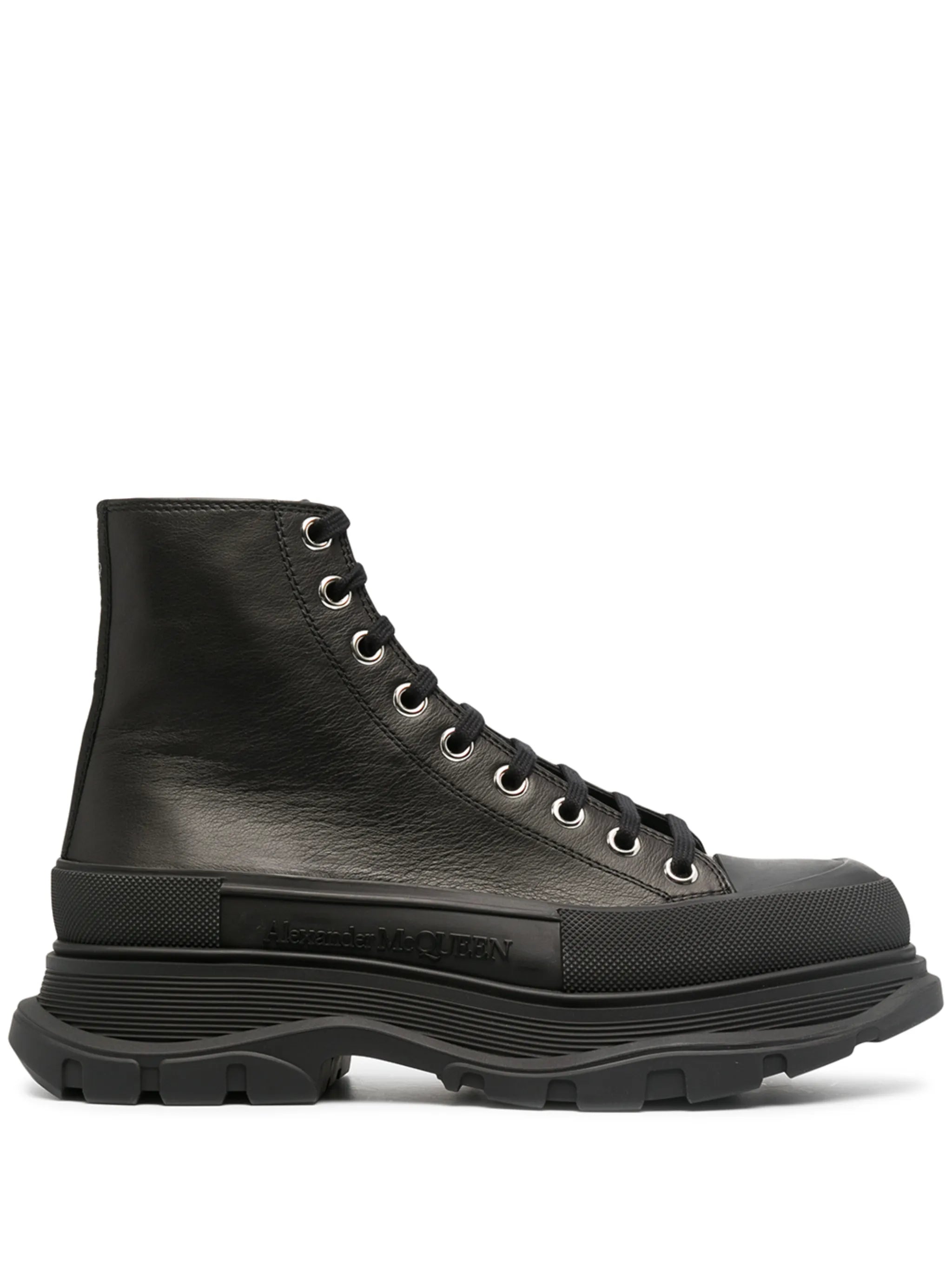 Tread ankle boots