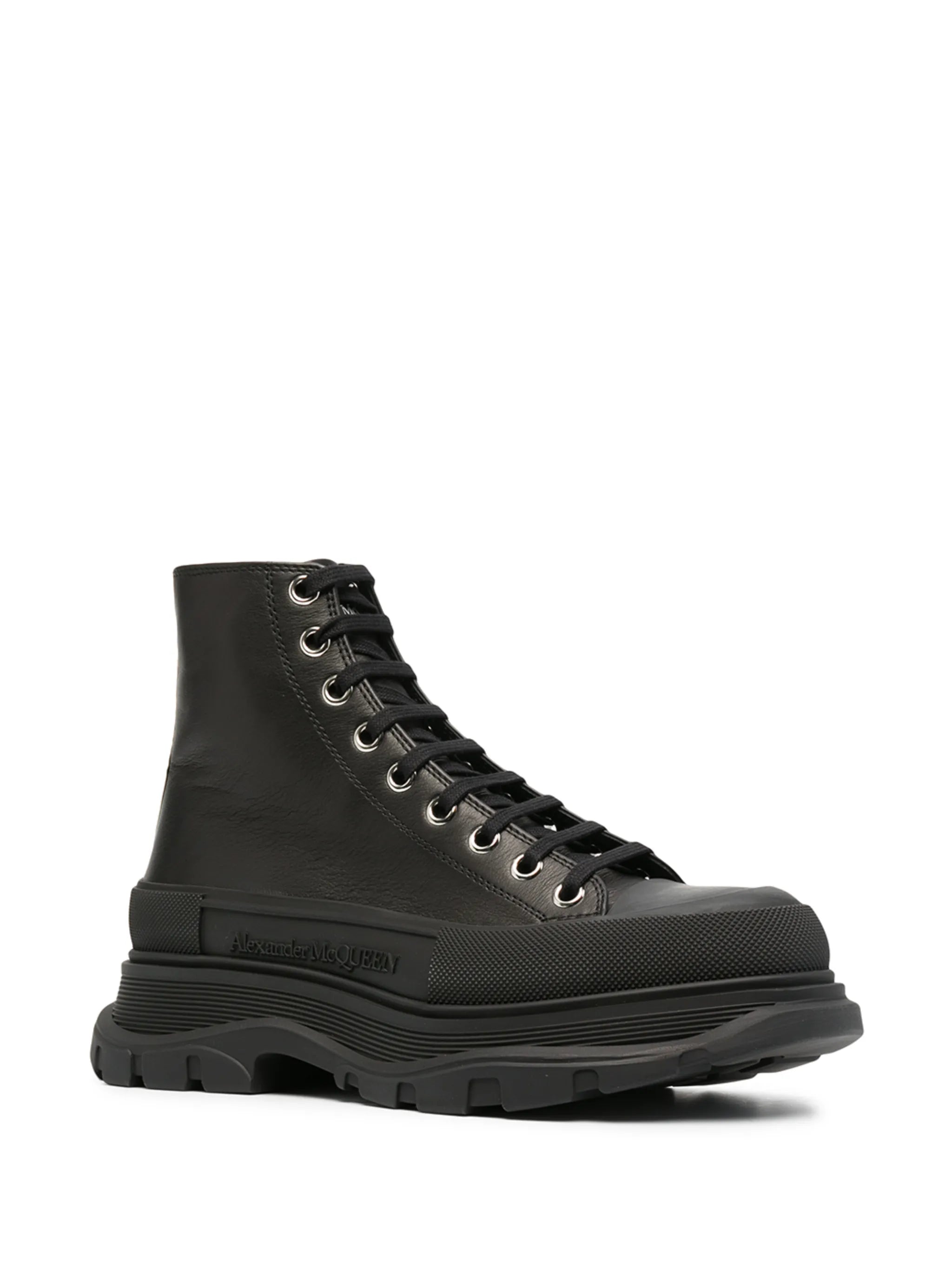 Tread ankle boots