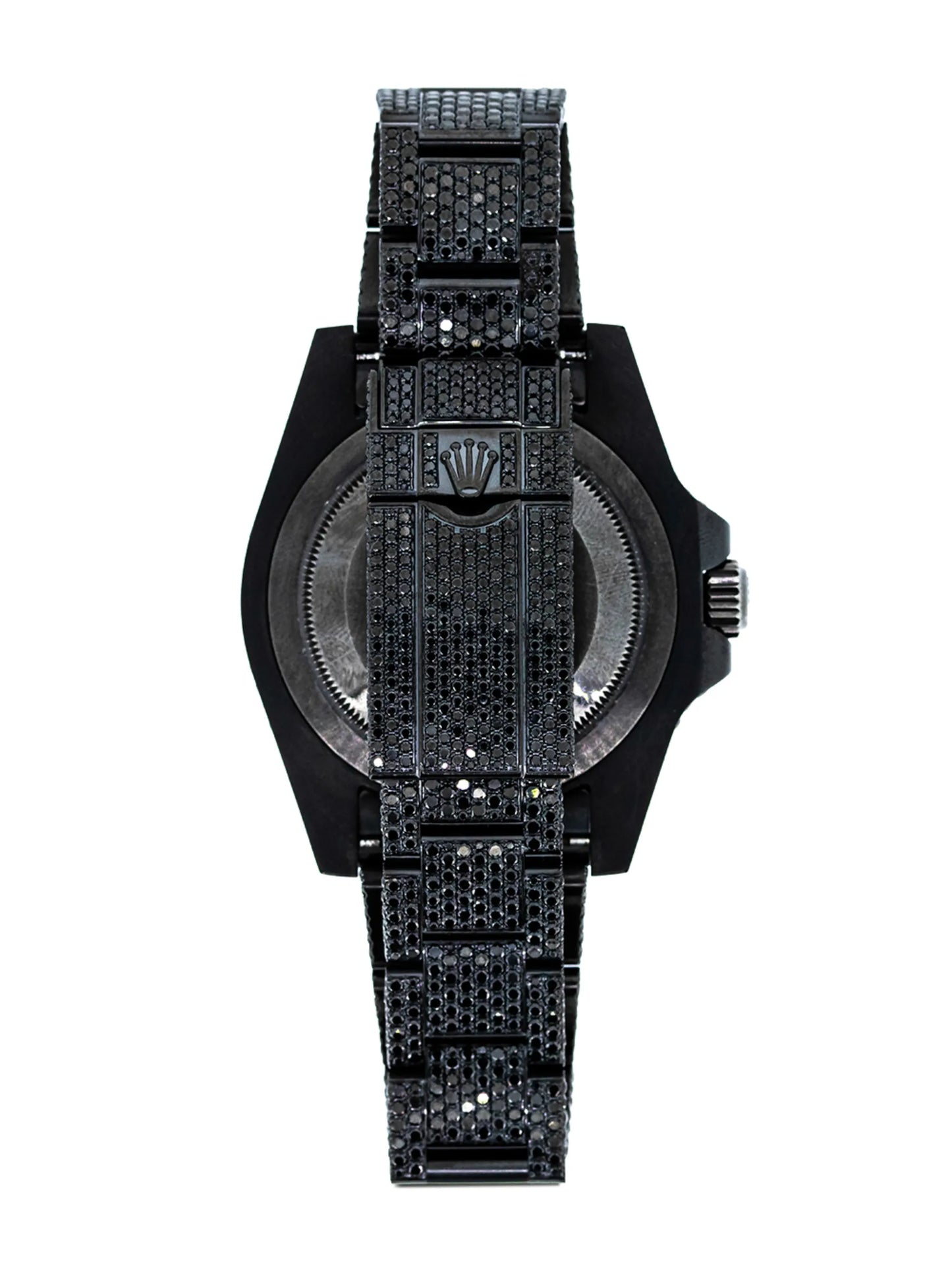 customised Rolex GMT-Master II 50th Anniversary Batman 40mm