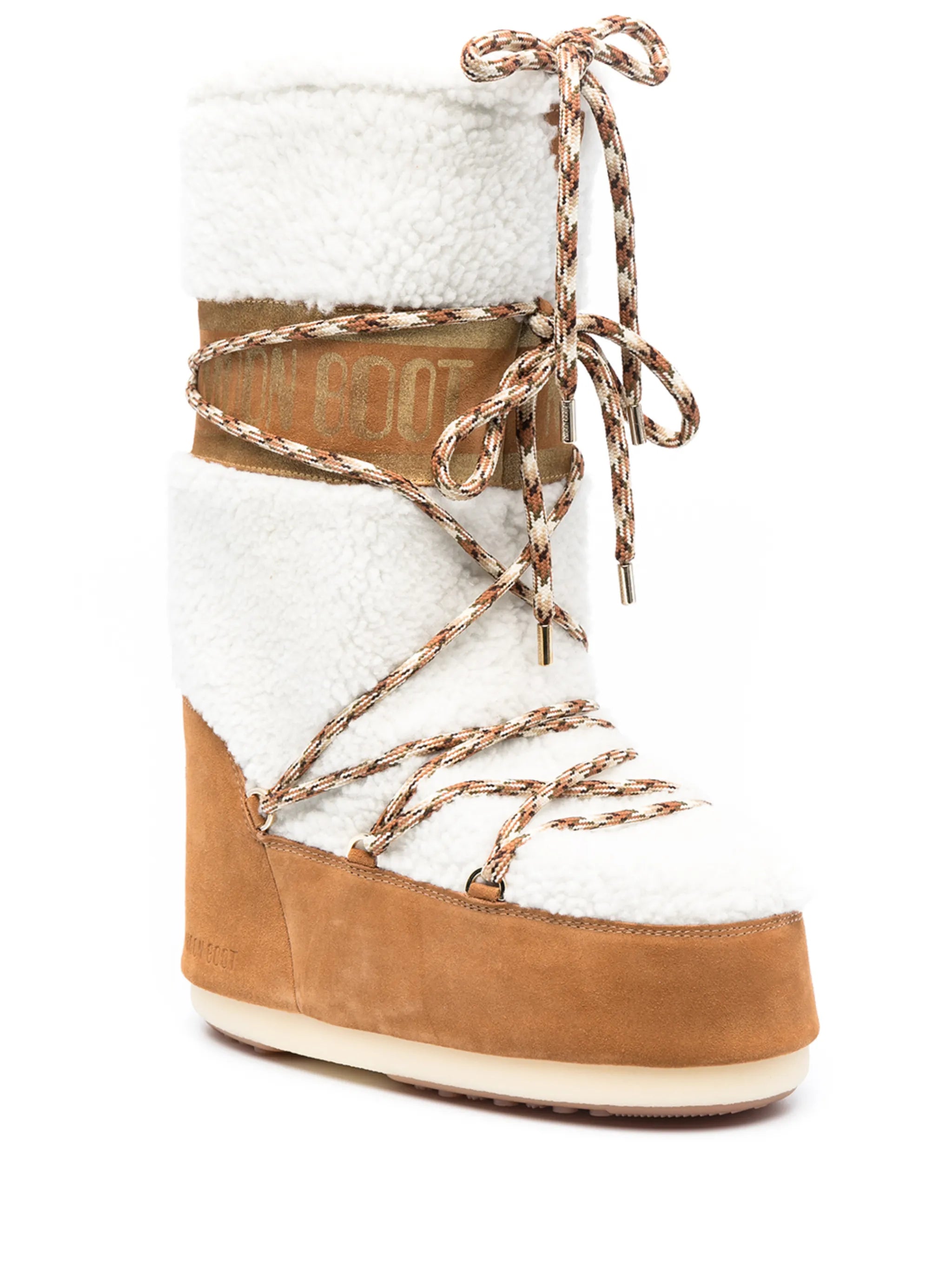 Icon shearling snow boots