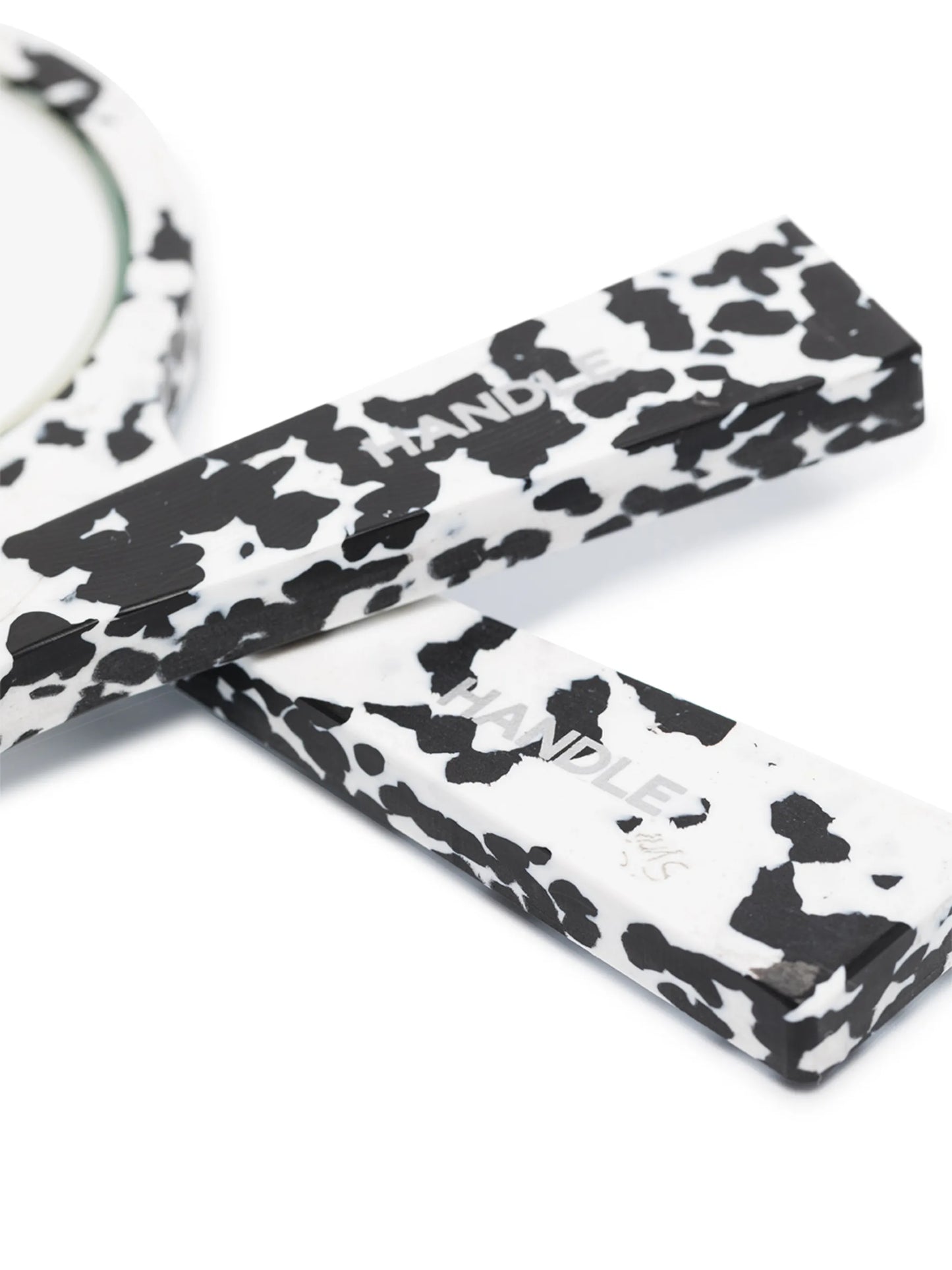 marble-pattern grooming set (set of two)