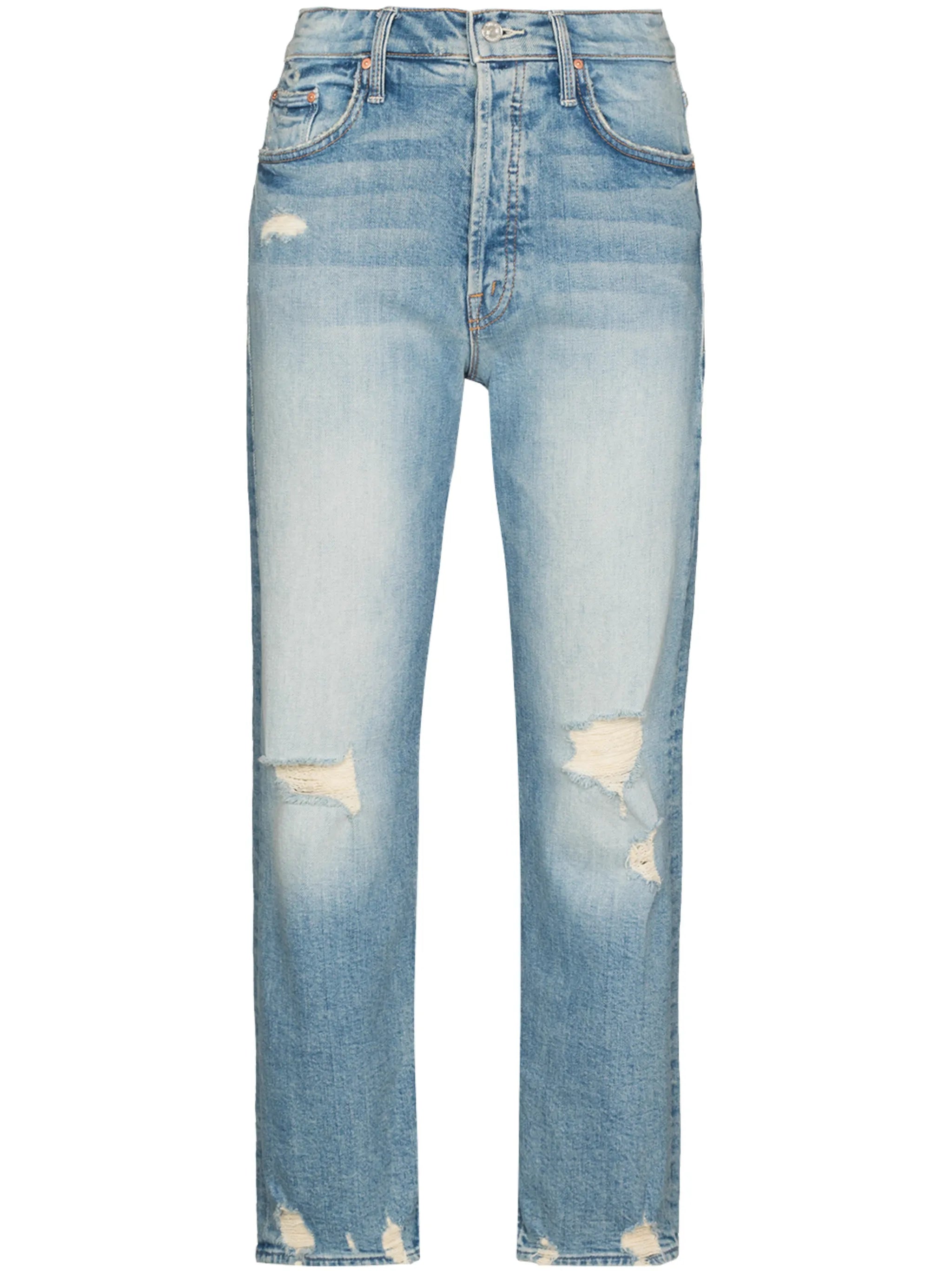 The Tomcat ripped cropped jeans
