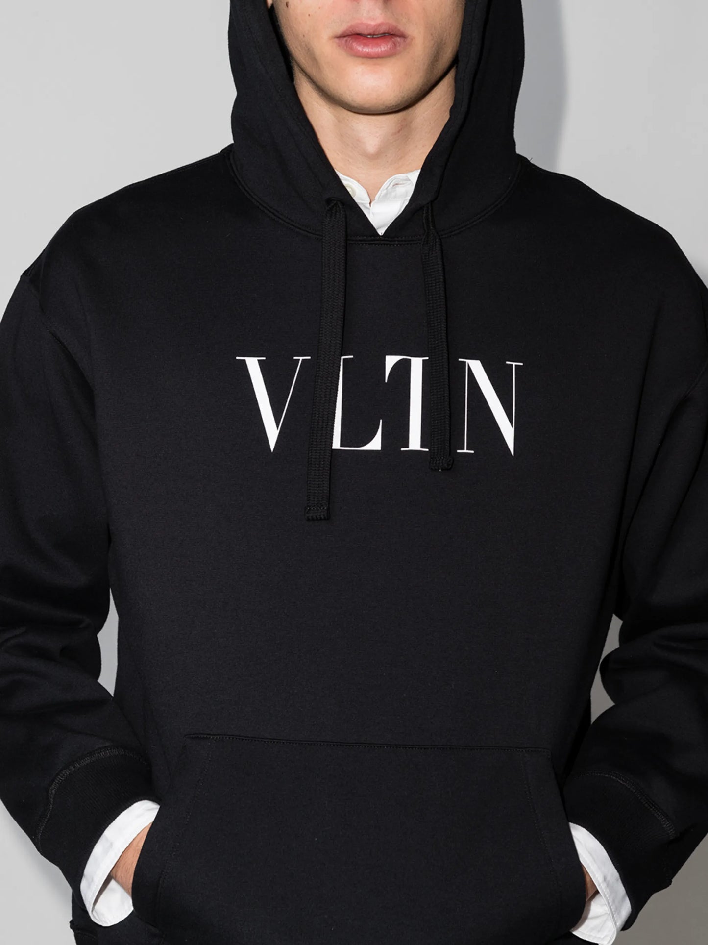 VLTN-print hoodie