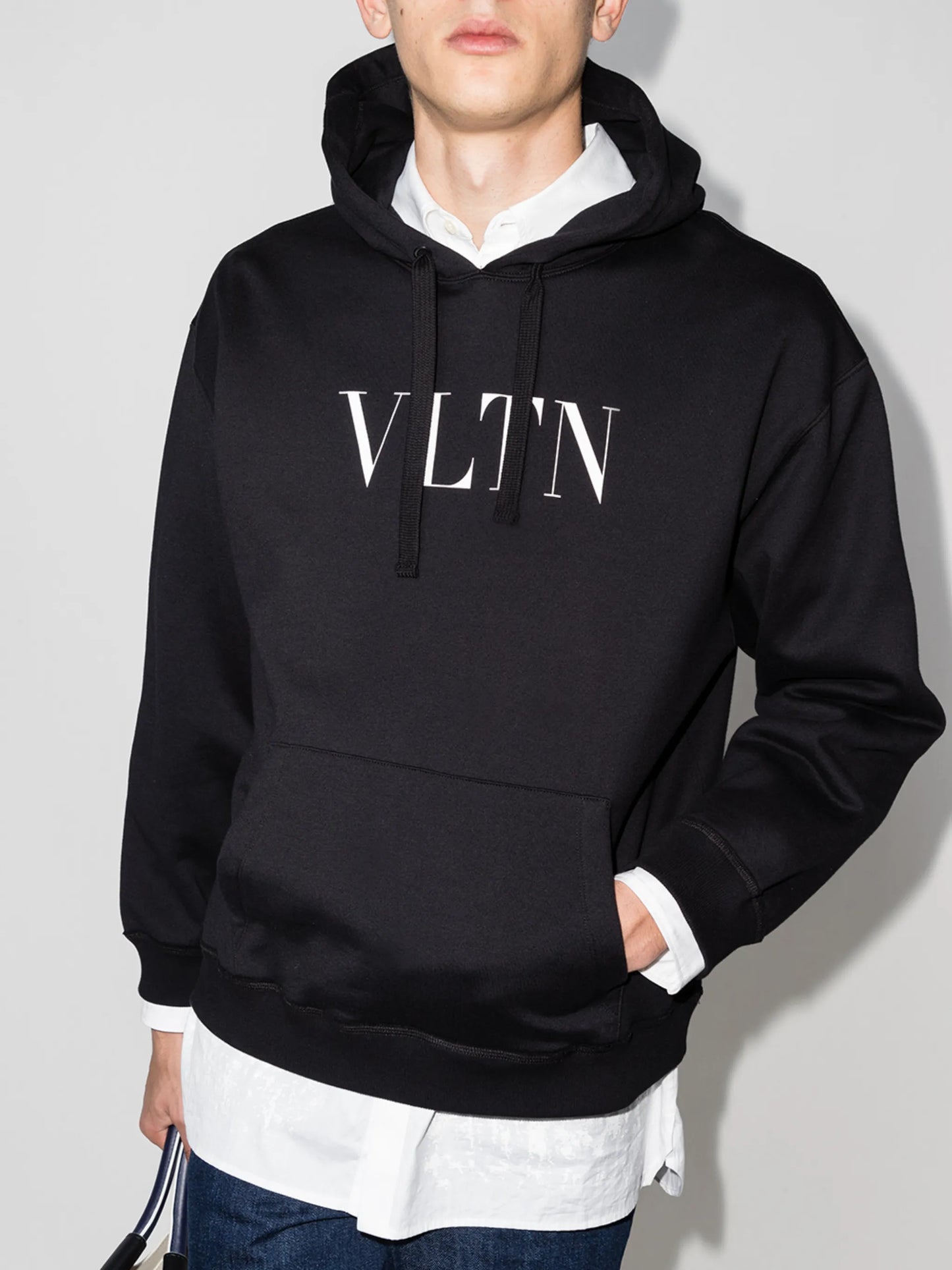 VLTN-print hoodie