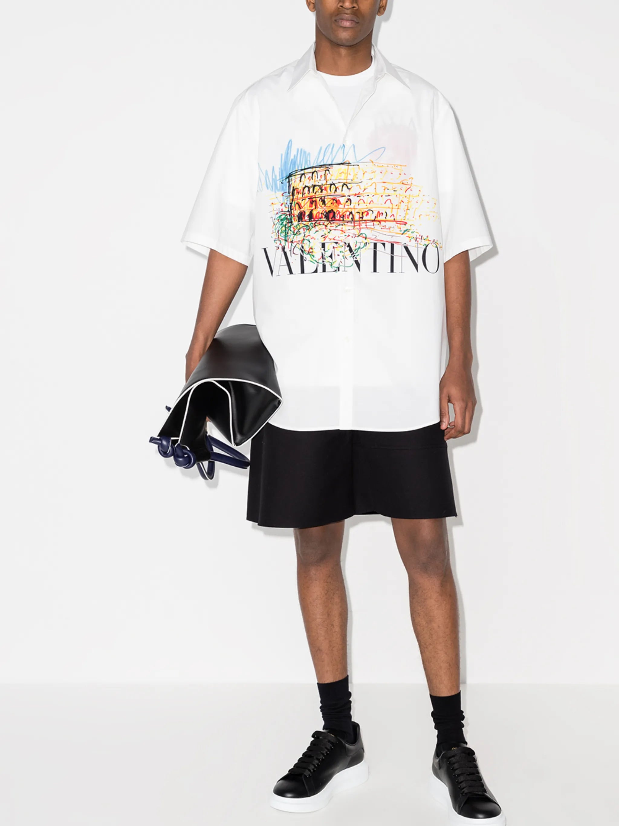 Roman Sketches print shirt