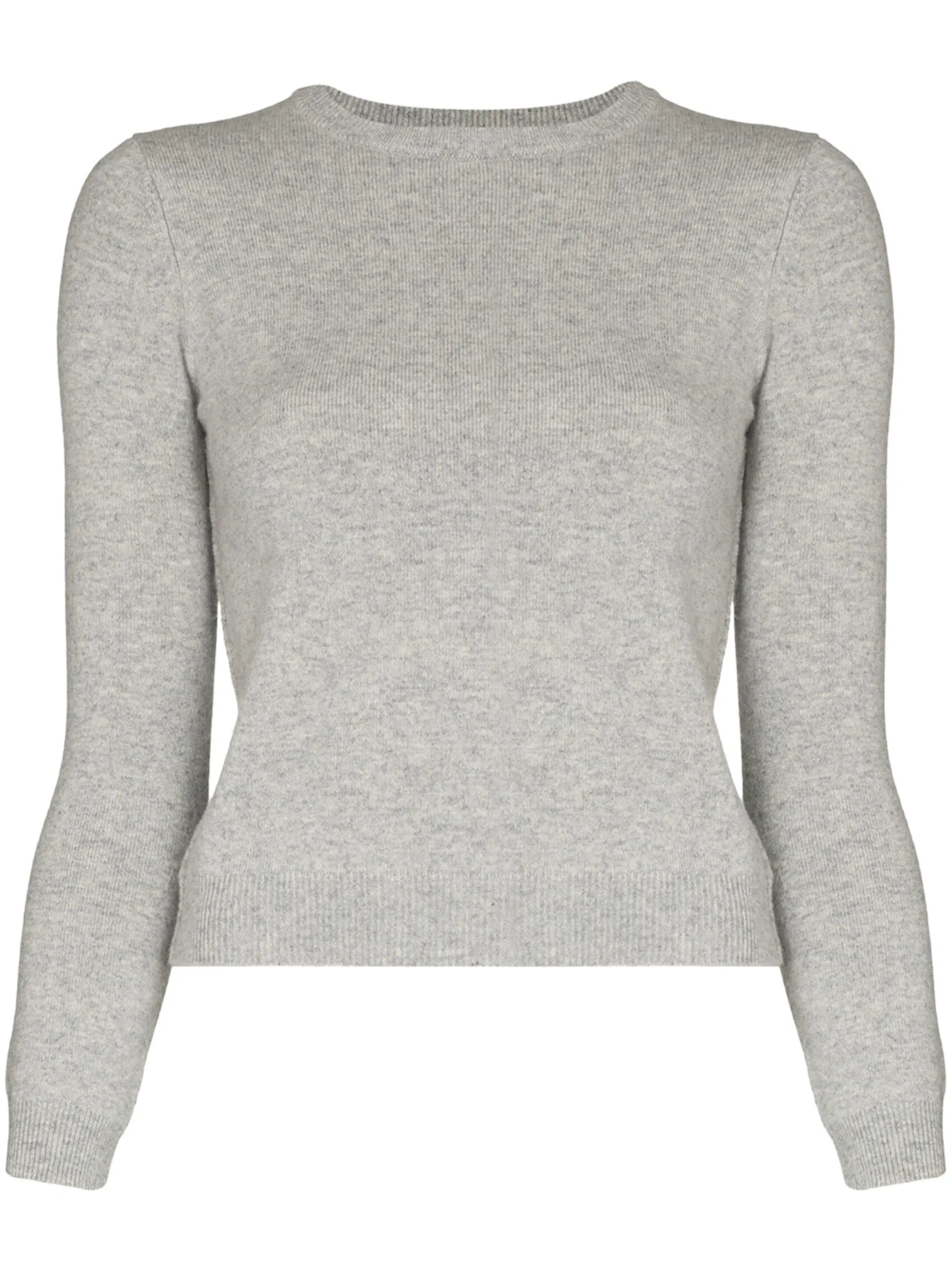 crew-neck cashmere jumper