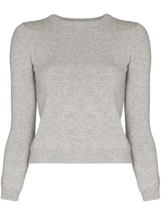 crew-neck cashmere jumper