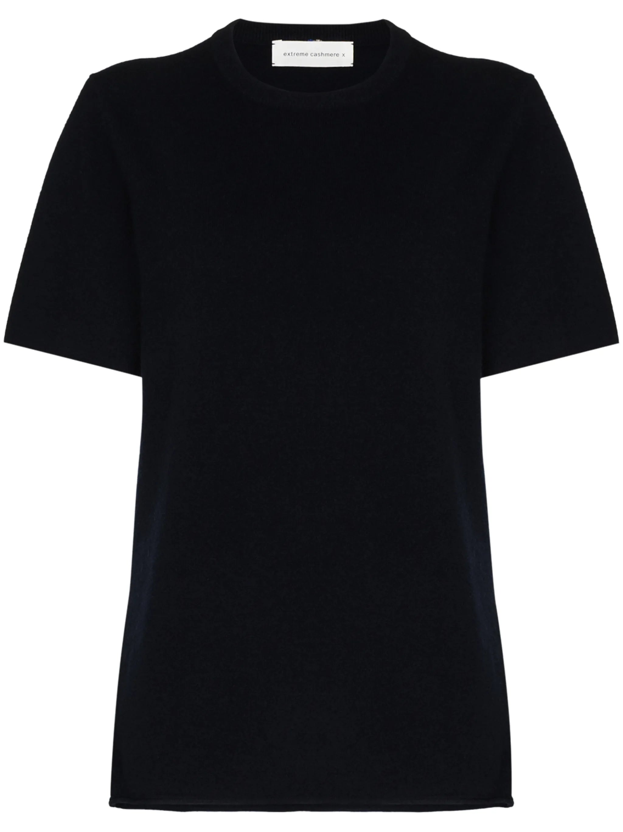 crew neck cashmere T-shirt