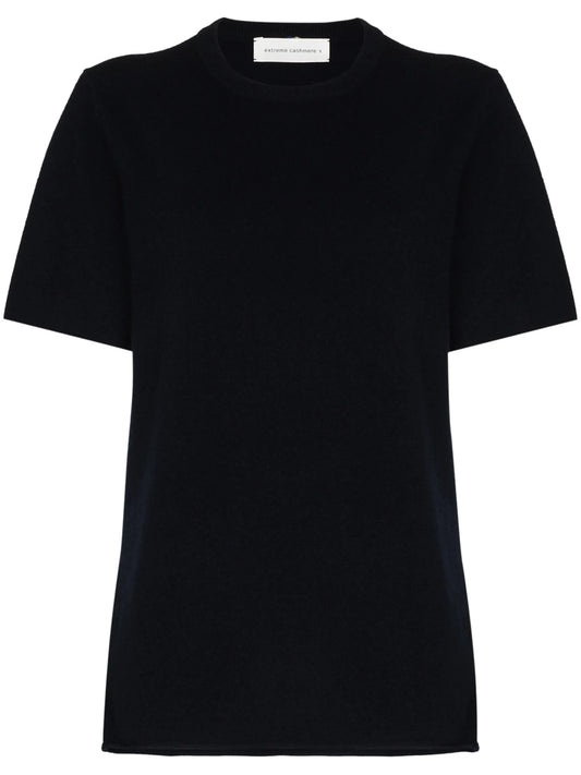 crew neck cashmere T-shirt