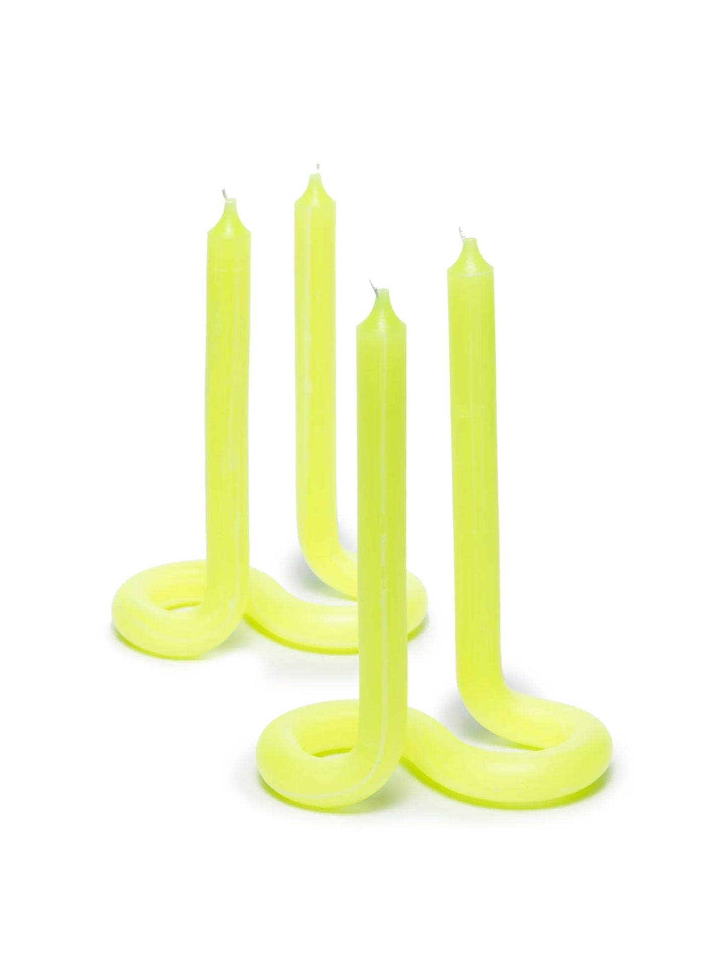 Twist Fluo candles (set of 2)