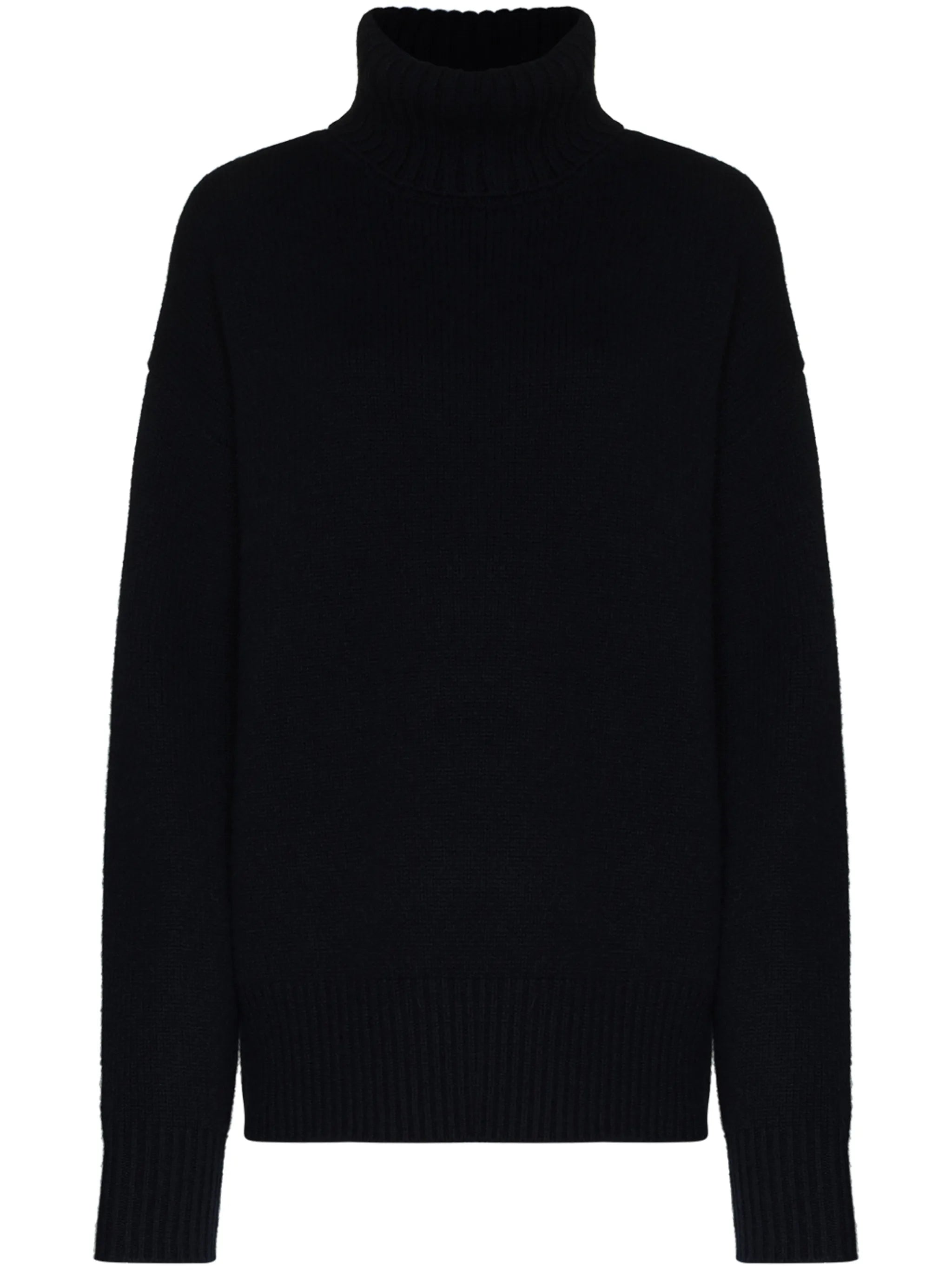 roll-neck oversized jumper
