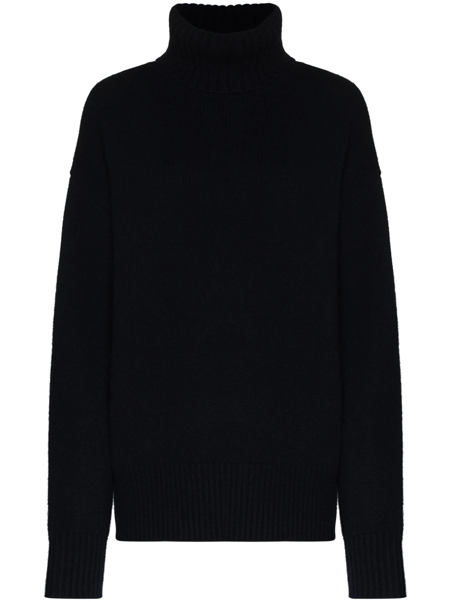 roll-neck oversized jumper