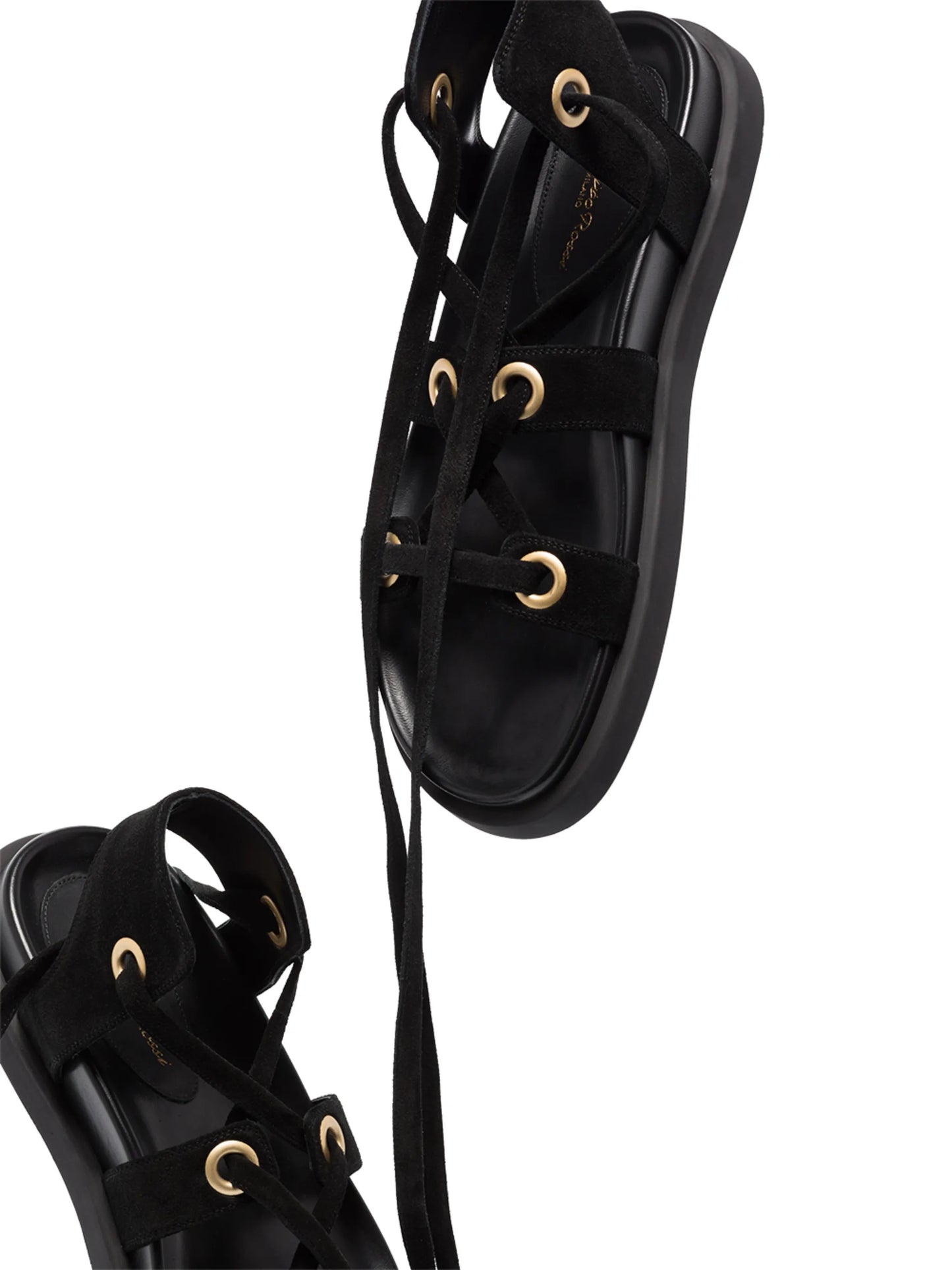 Ibiza flat suede sandals