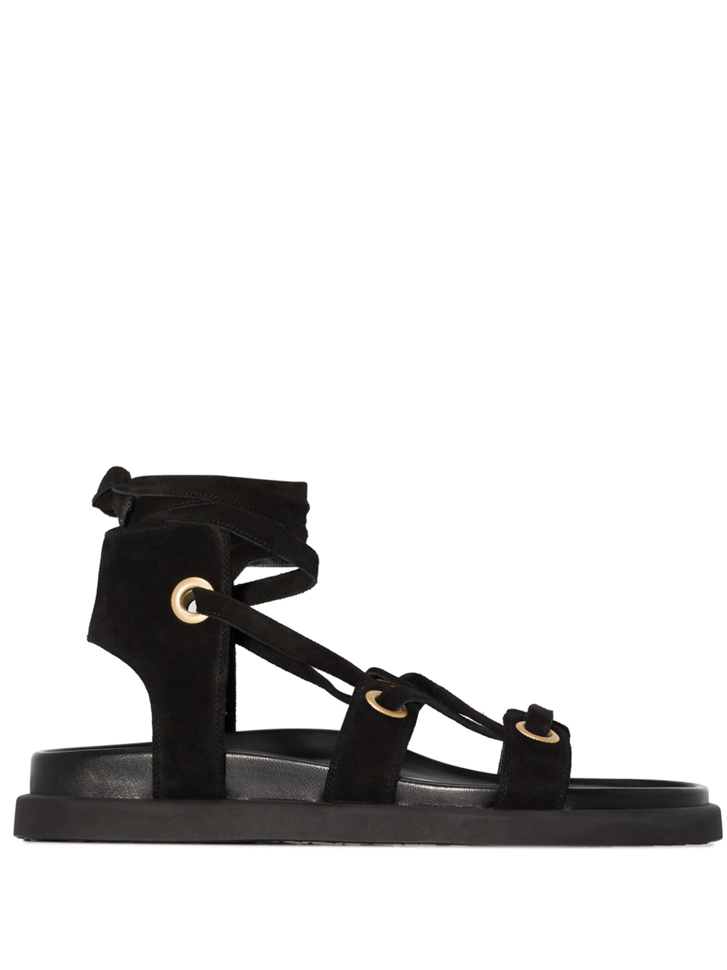 Ibiza flat suede sandals