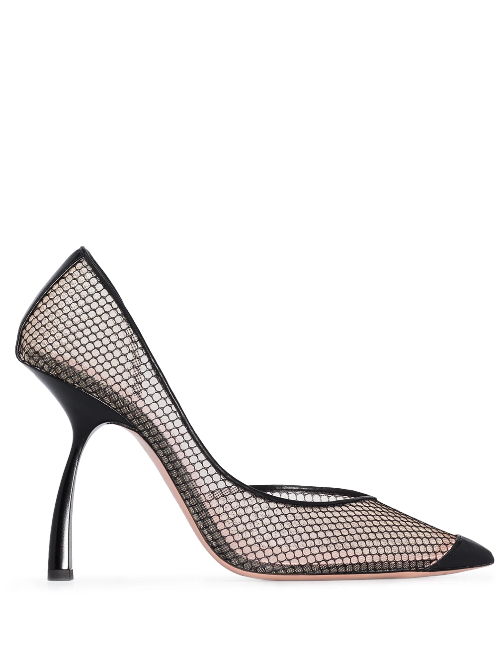 Ursula 100mm mesh pumps