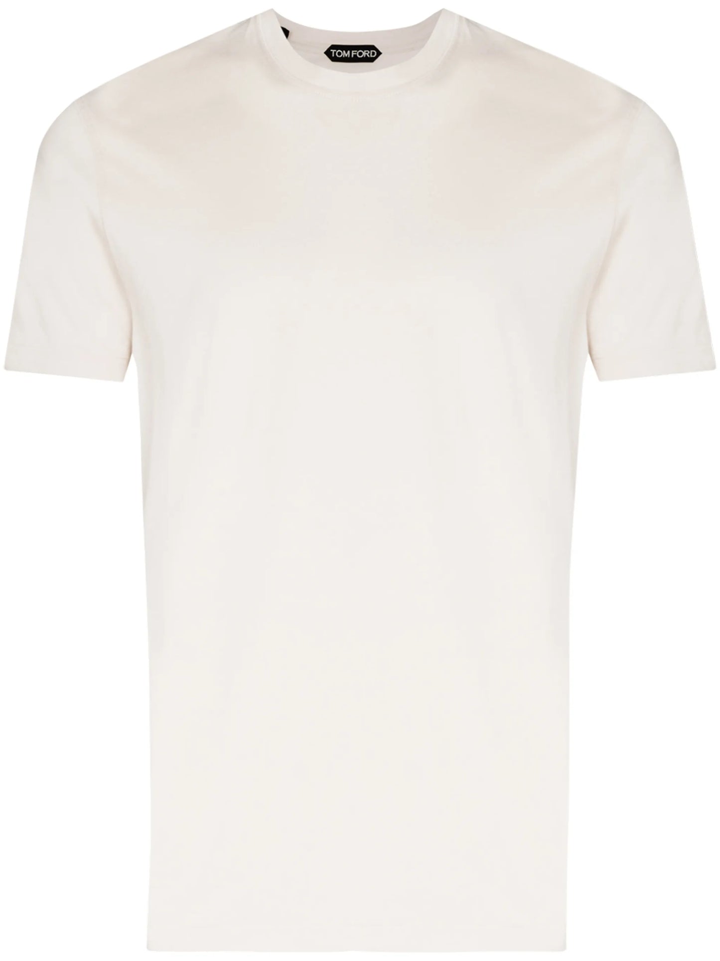 logo-embroidered crew neck T-shirt