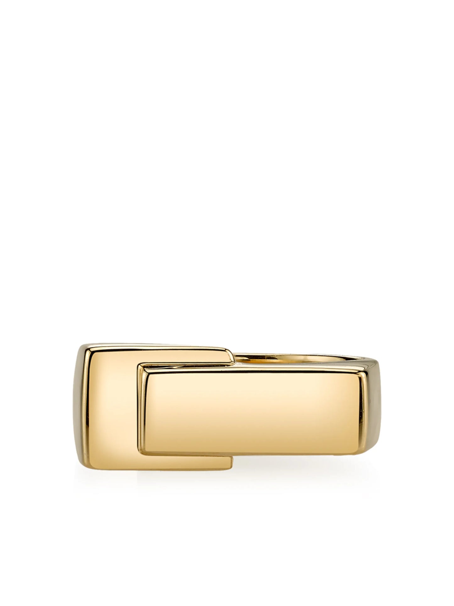 Overlap pinky ring